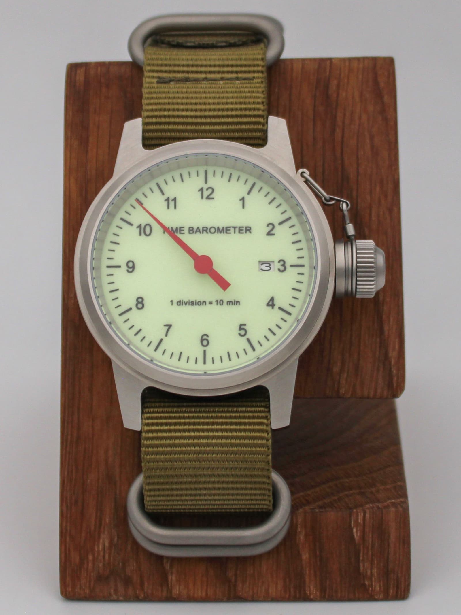 Часы Time Barometer однострелочные механические с автоподзаводом (Seiko NH35A) 45.172.21