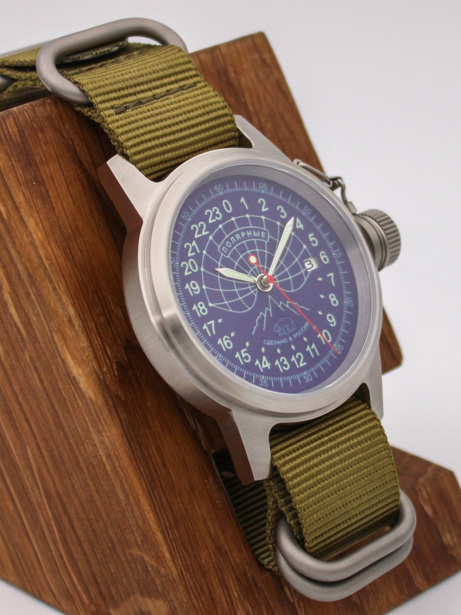 Часы Полярные механические с автоподзаводом (Seiko NH34A) 45.129.21