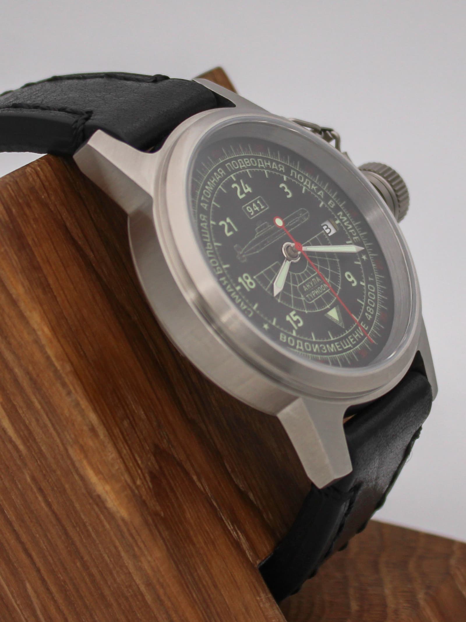 Часы 941 / Акула (Typhoon) механические с автоподзаводом (Seiko NH34A) 45.059.01