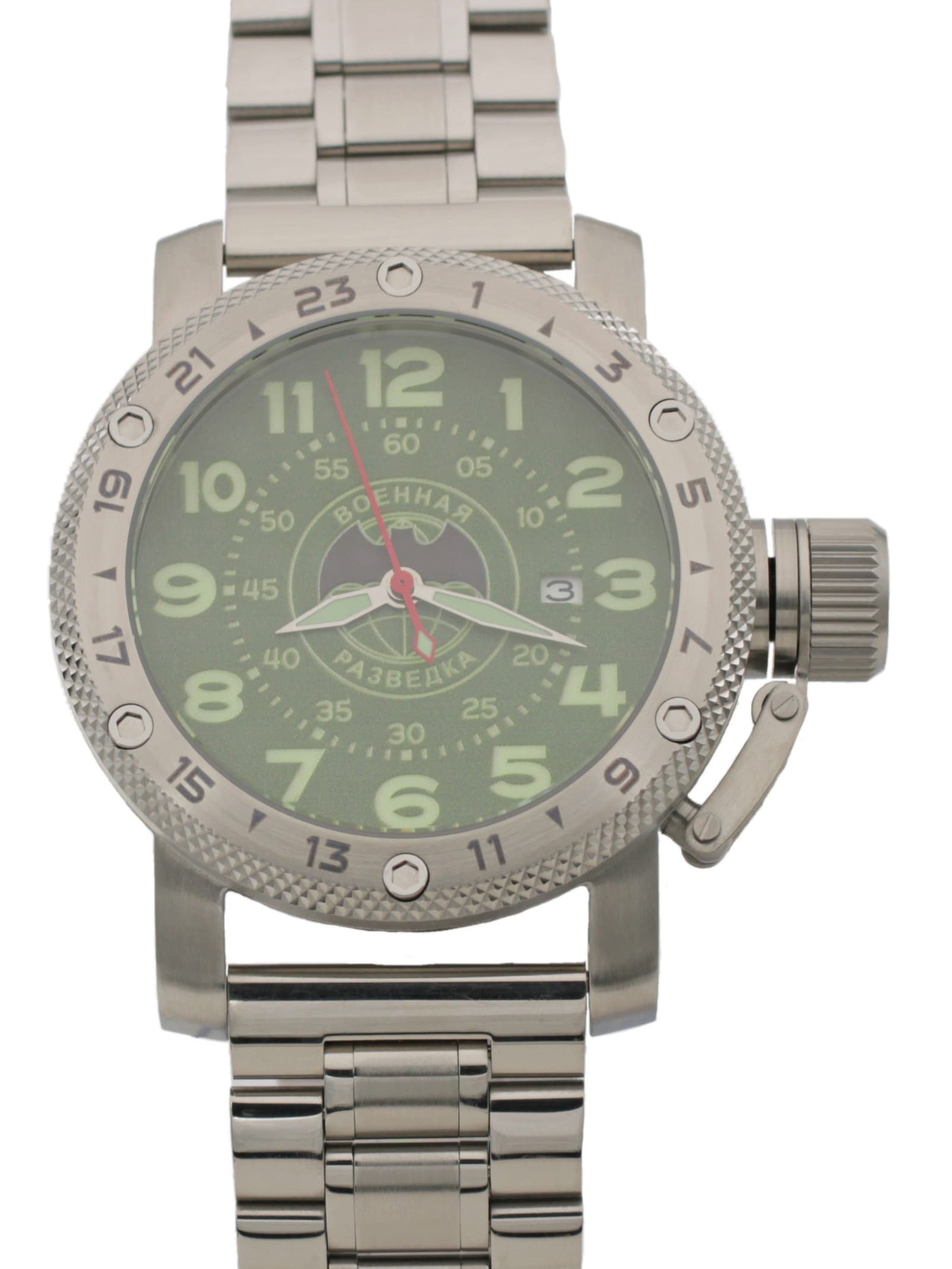 Часы Военная разведка механические с автоподзаводом (Seiko NH35A) 47.267.2