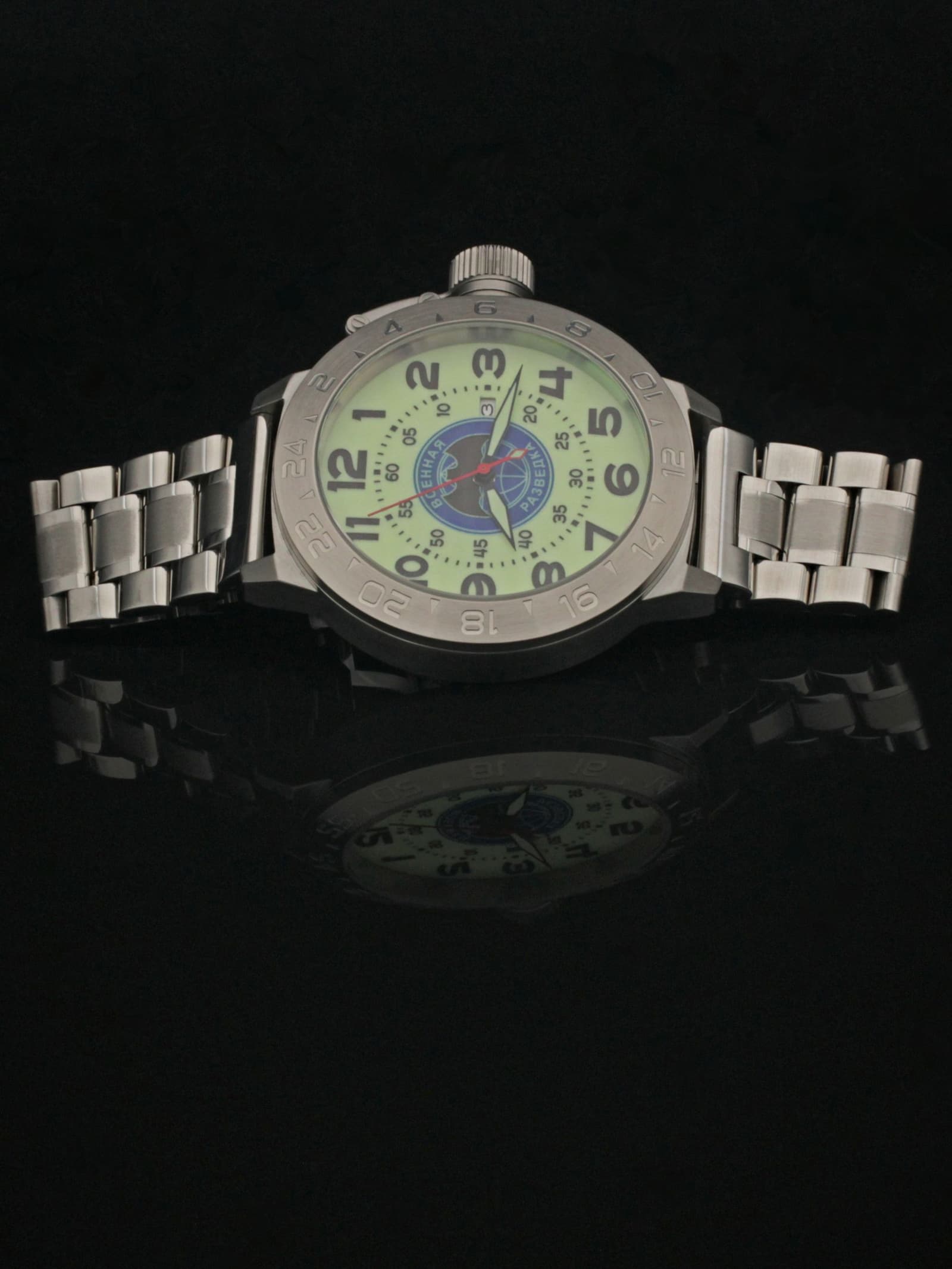 Часы Военная разведка механические с автоподзаводом (Seiko NH35A) 52.168.2