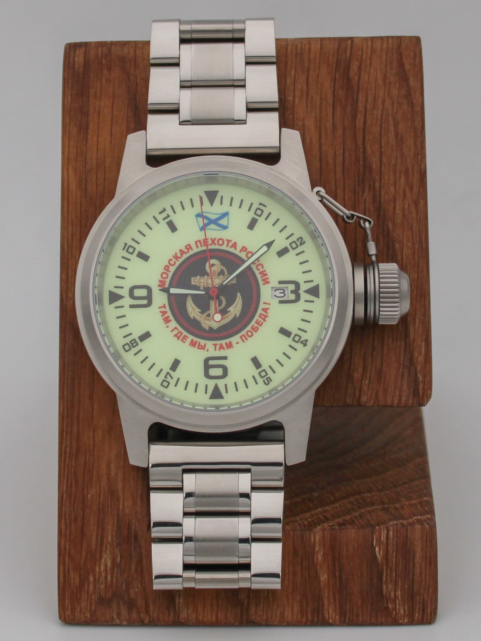 Часы Морская пехота механические с автоподзаводом (Seiko NH35A) 45.166.2