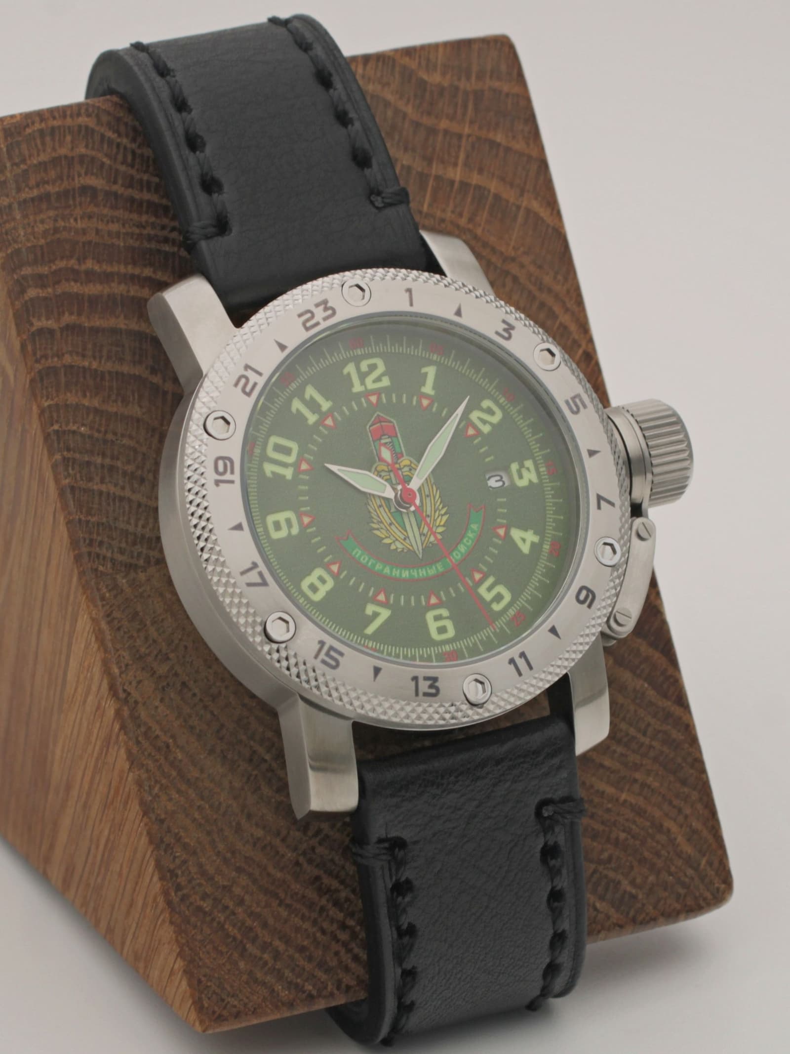 Часы Погранвойска механические с автоподзаводом (Seiko NH35A) 47.357.01