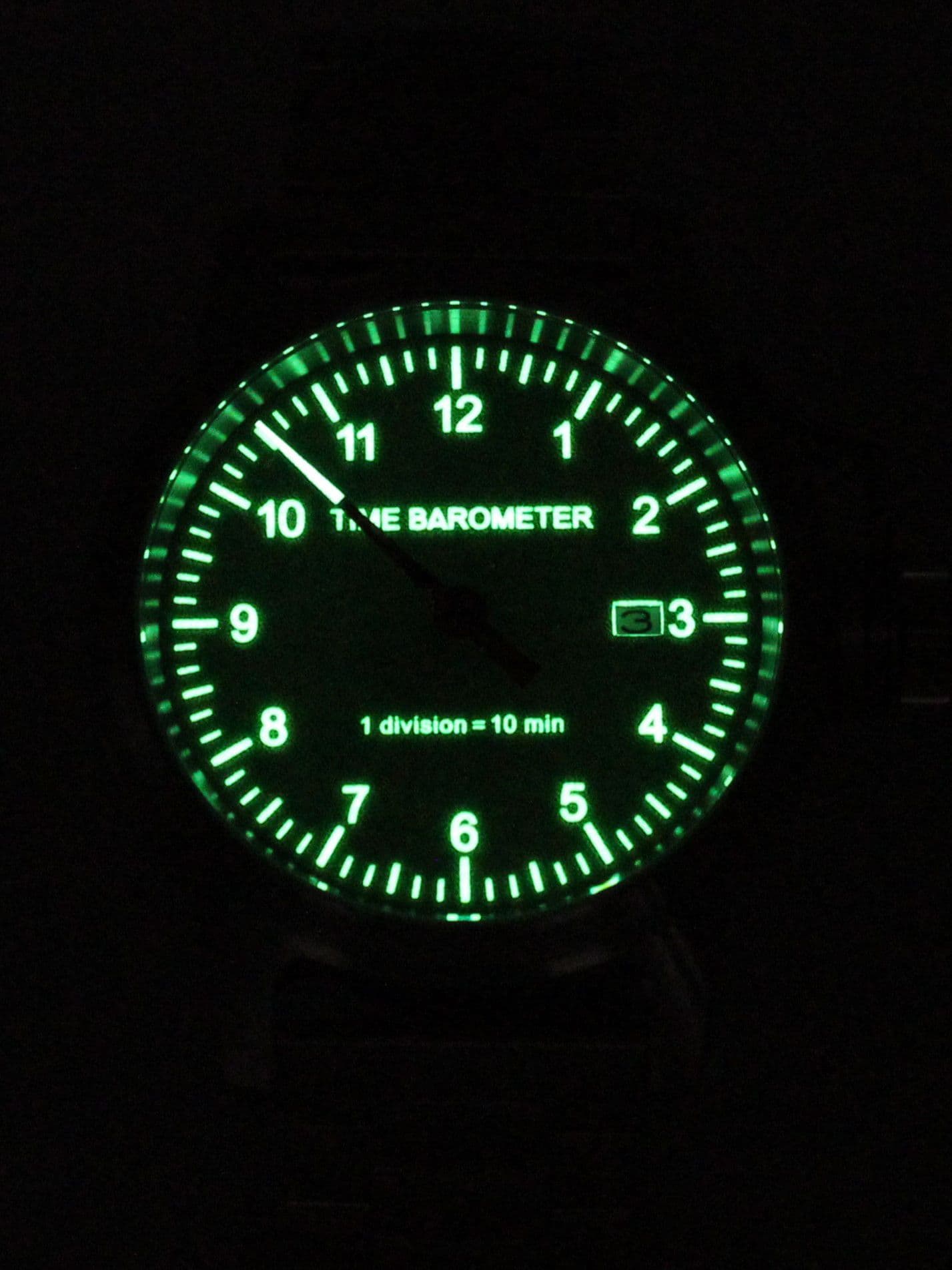 Часы Time Barometer однострелочные механические с автоподзаводом (Seiko NH35A) 45.180.021