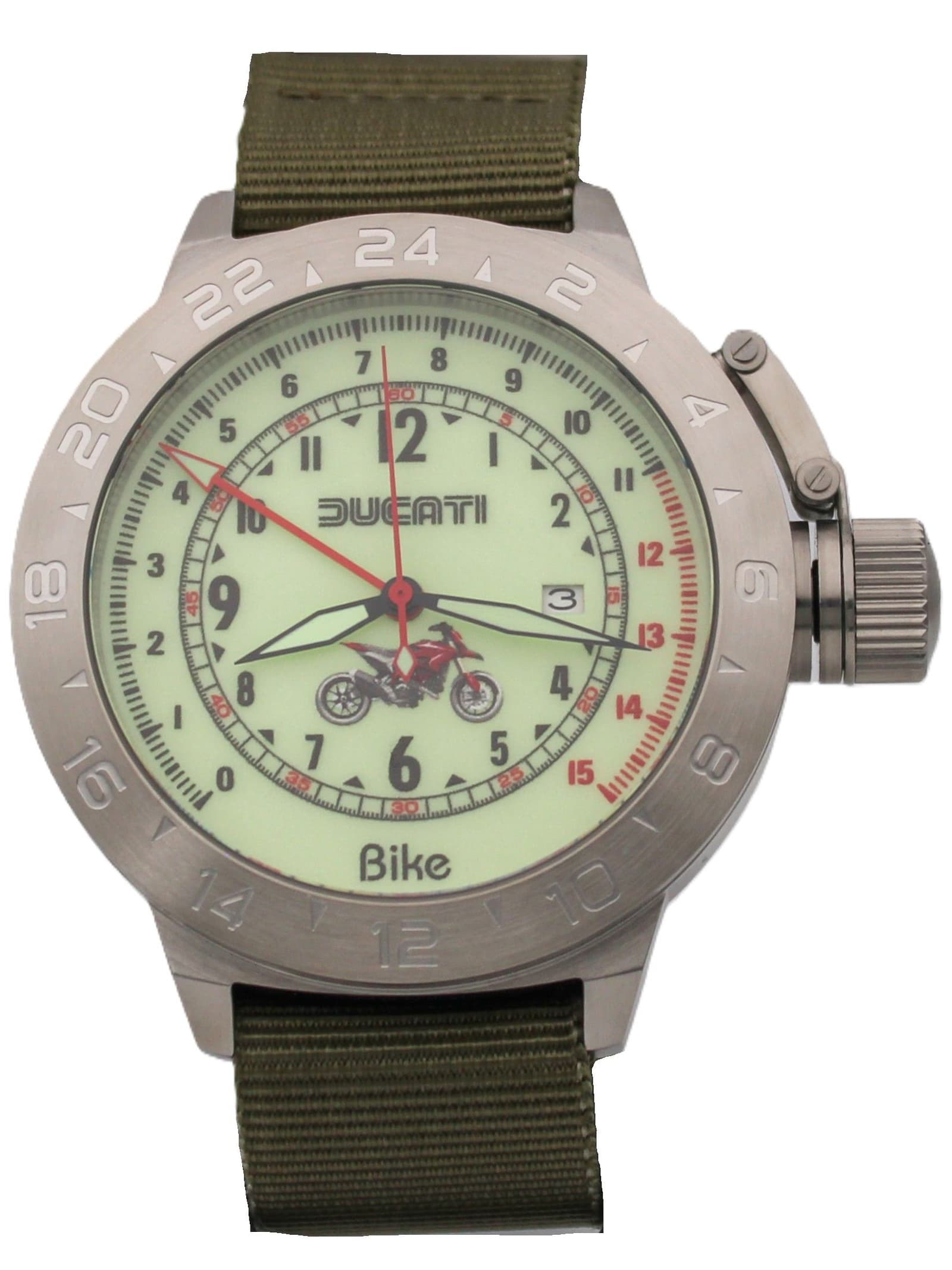 Часы Ducati механические с автоподзаводом (Seiko NH34A) 52.237.21