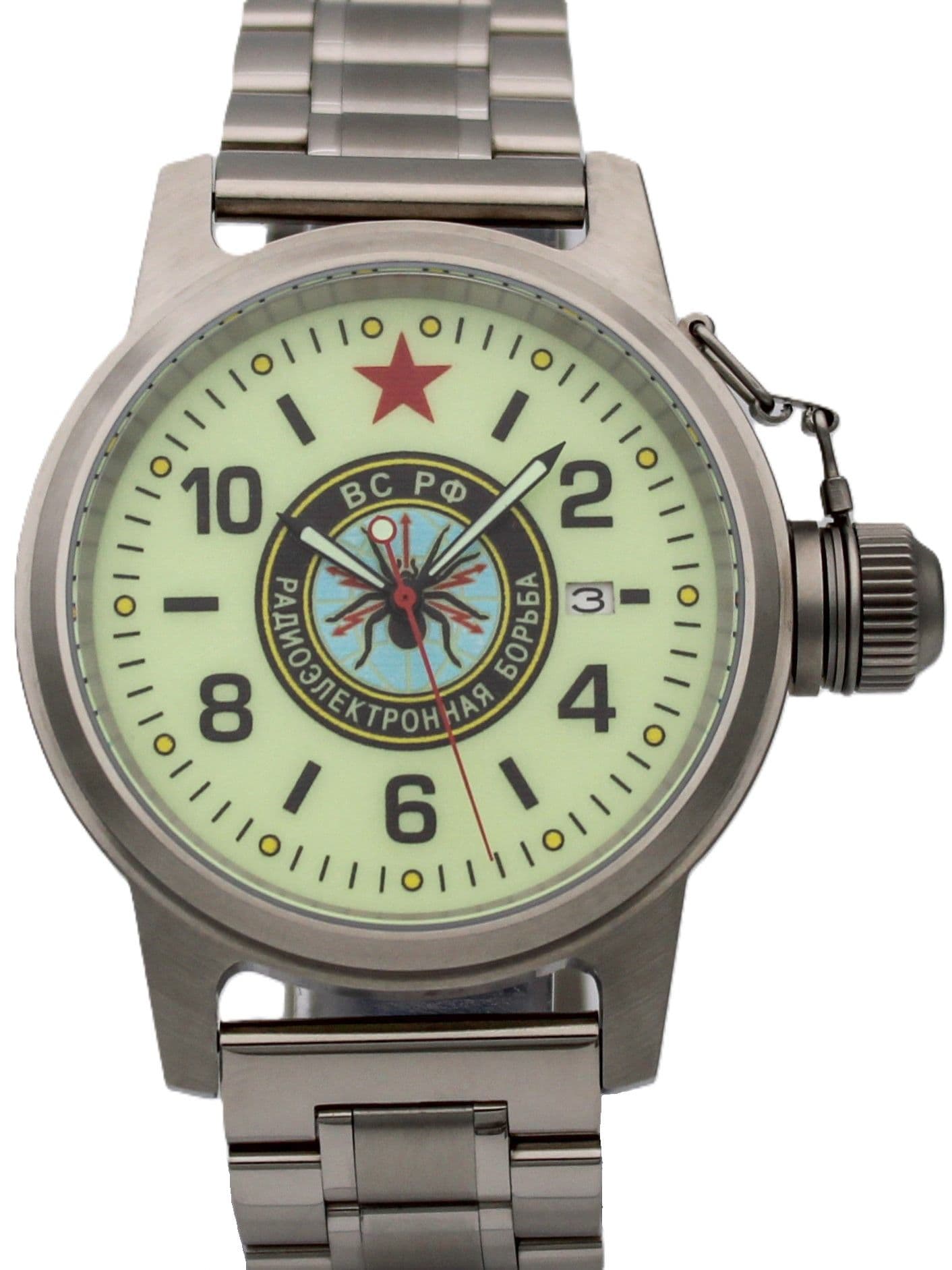 Часы Войска РЭБ механические с автоподзаводом (Seiko NH35A) 45.275.2