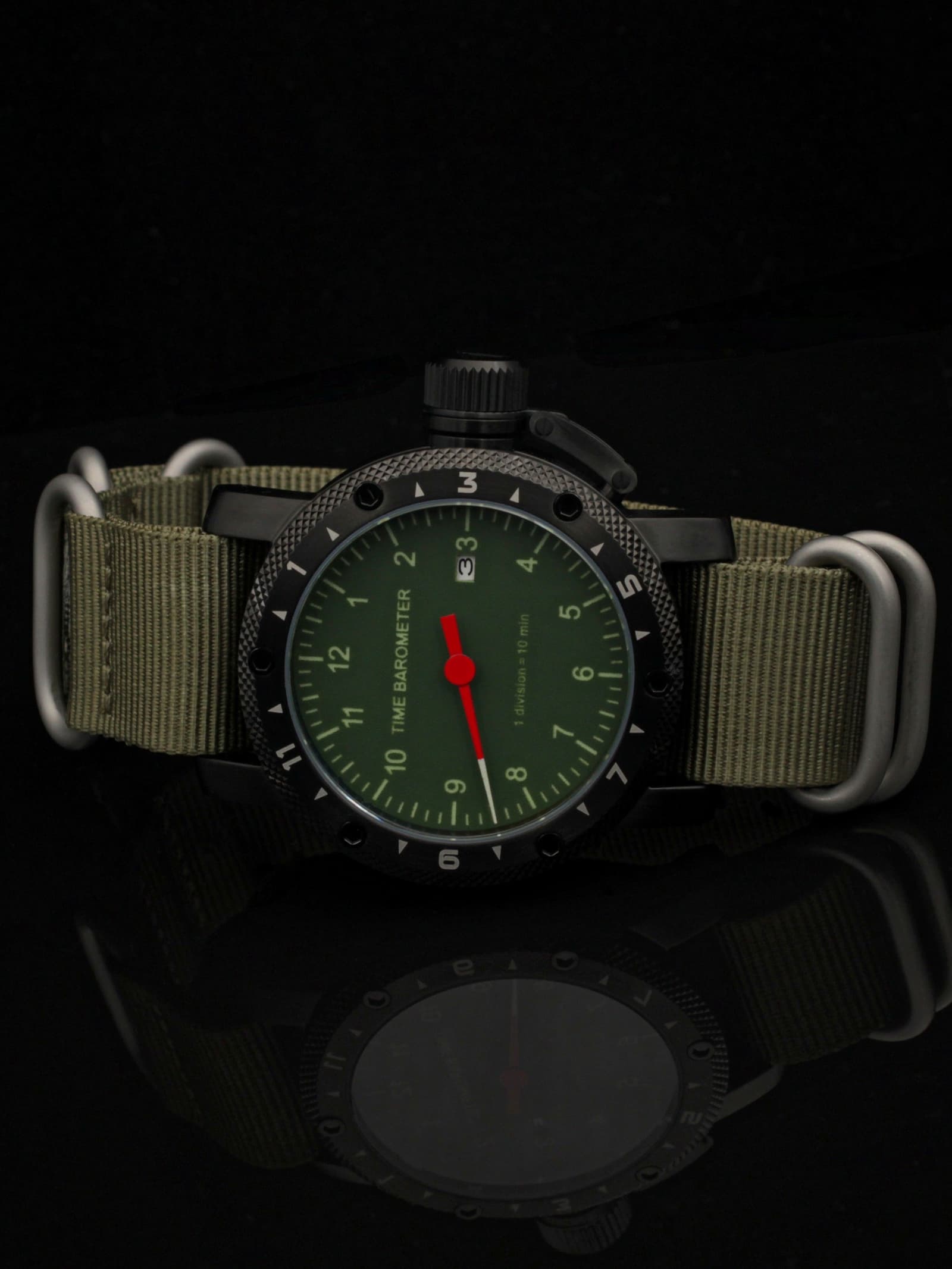 Часы Time Barometer однострелочные механические с автоподзаводом (Seiko NH35A) 147.180.21