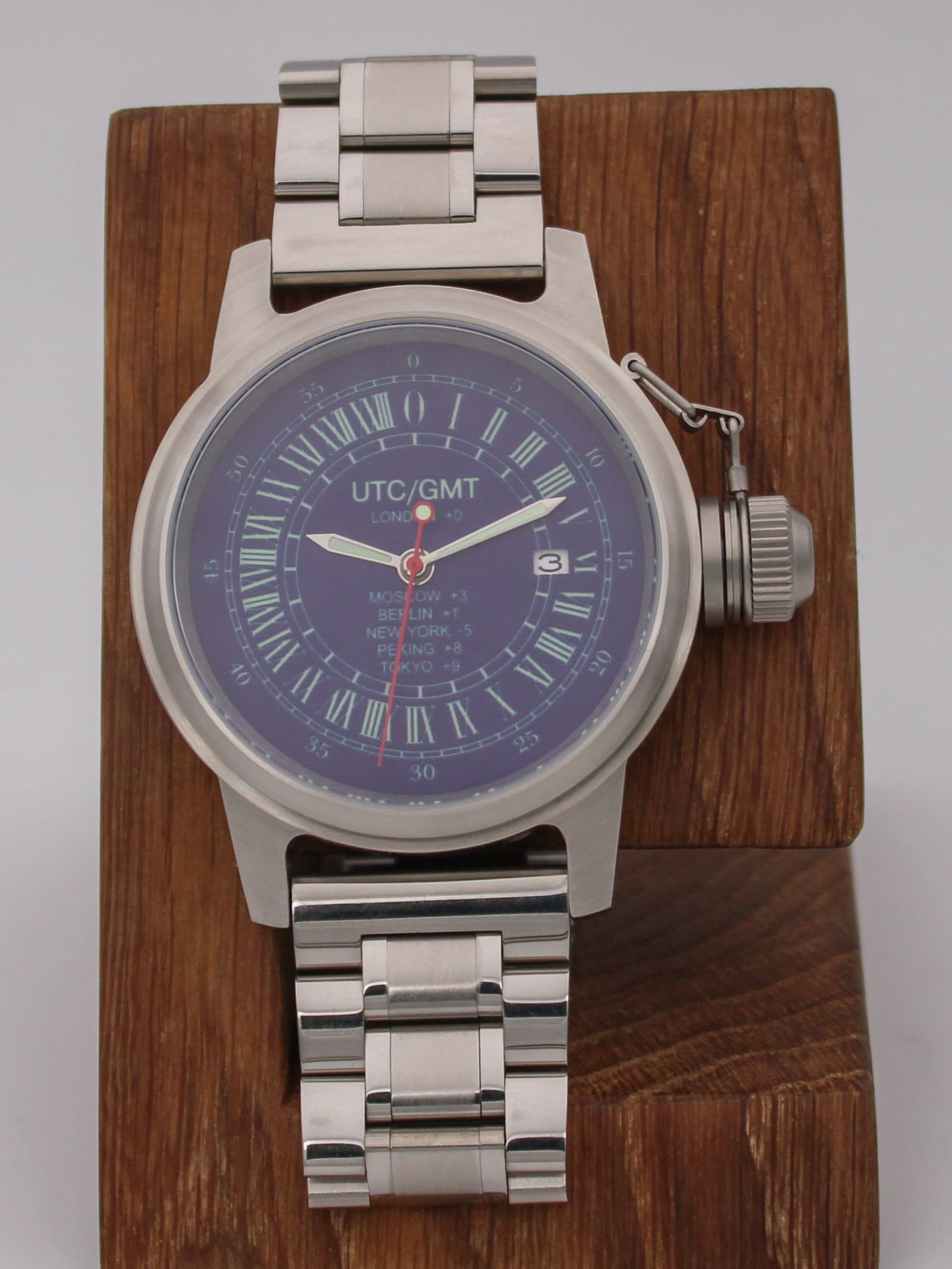 Часы Полярные UTC / GMT с автоподзаводом (Seiko NH34A) 45.266.2