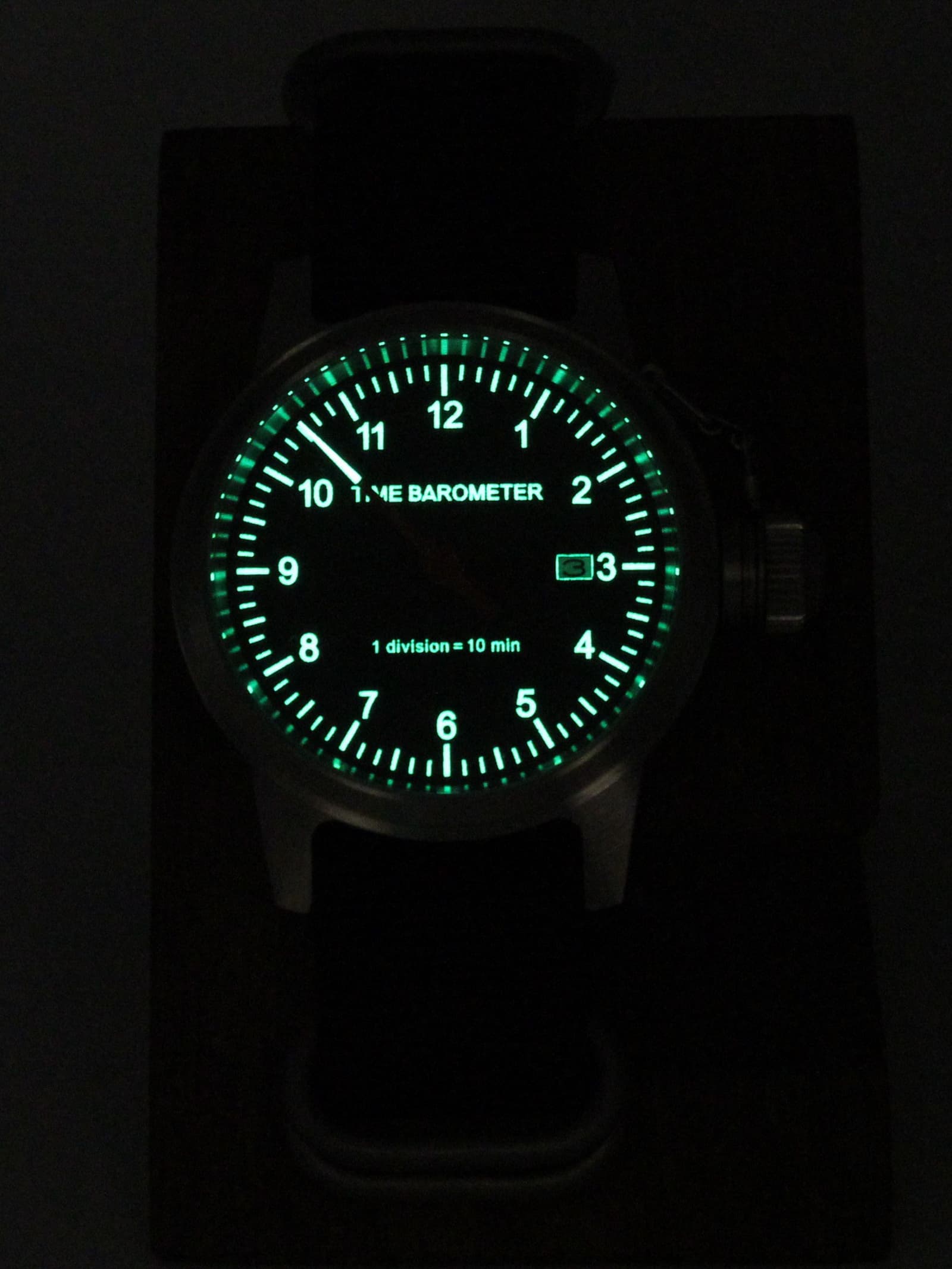 Часы Time Barometer однострелочные механические с автоподзаводом (Seiko NH35A) 45.177.22