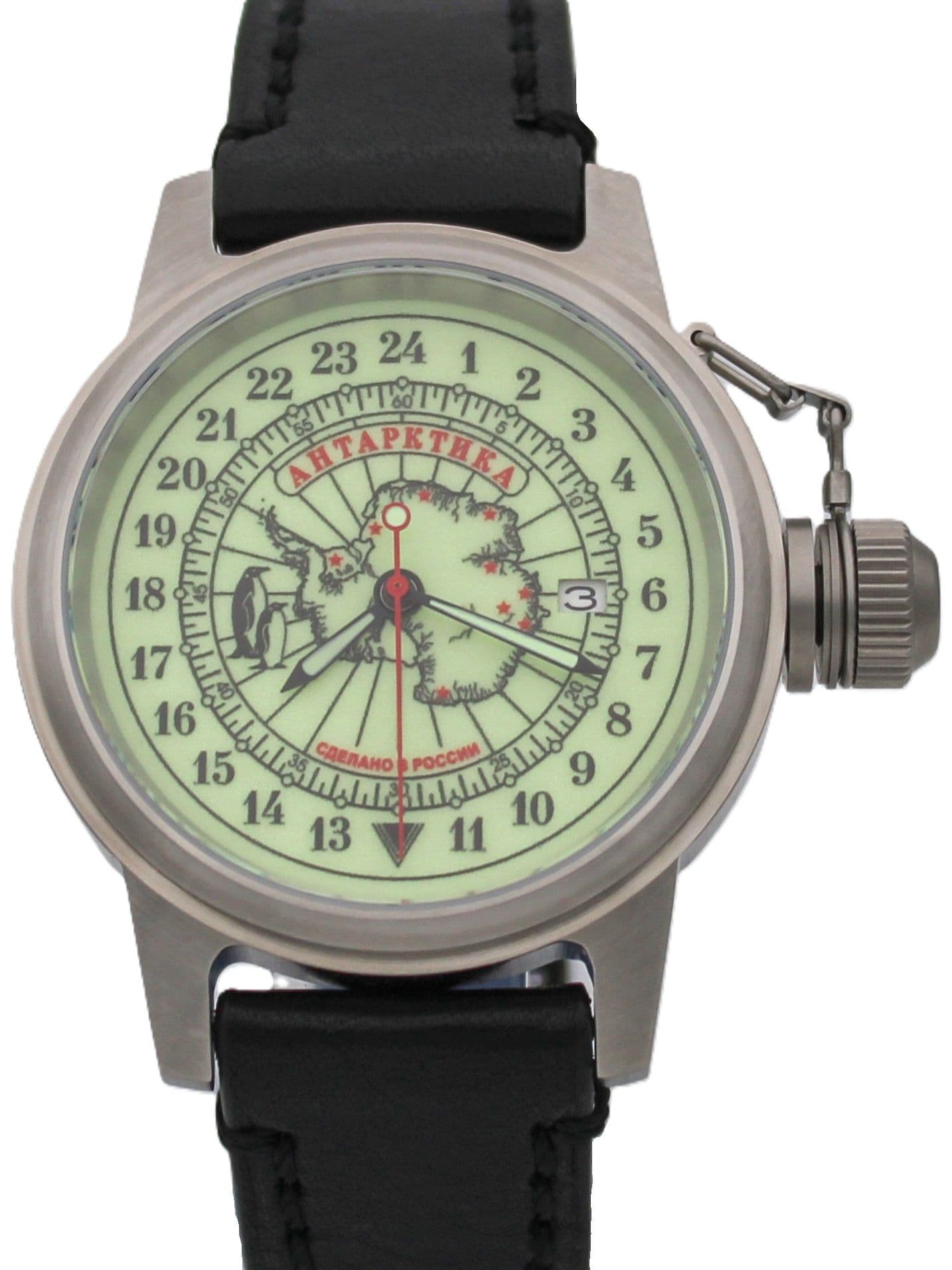 Часы Полярные / Антарктика механические с автоподзаводом (Seiko NH34A) 45.140.01