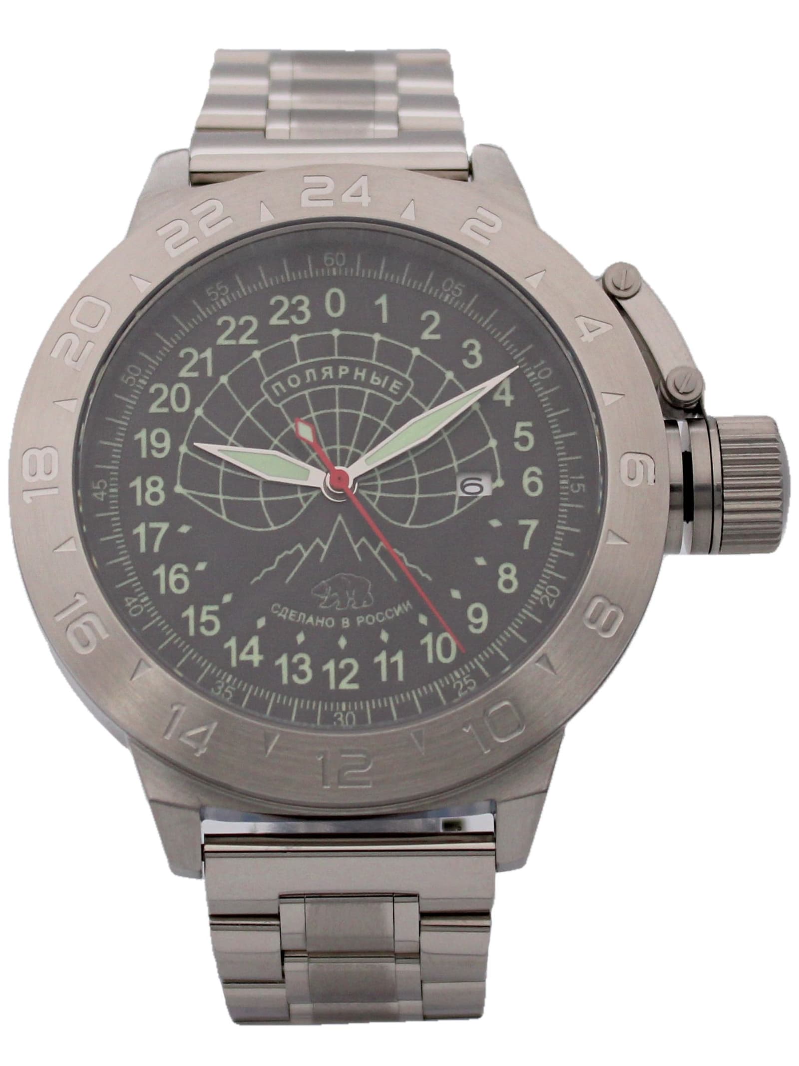 Часы Полярные механические с автоподзаводом (Seiko NH34A) 52.133.2