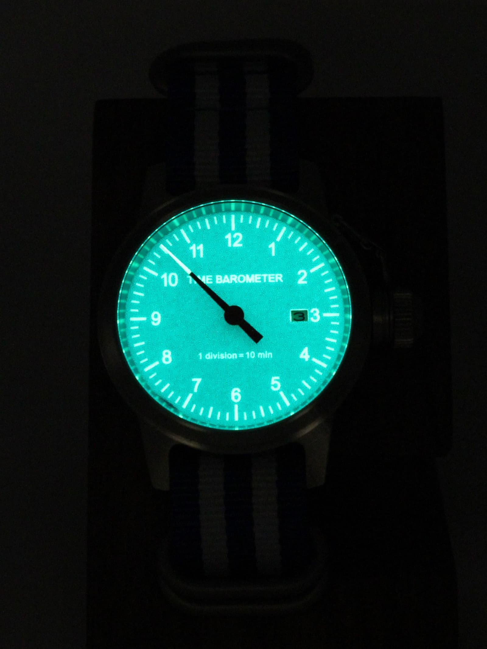 Часы Time Barometer однострелочные механические с автоподзаводом (Seiko NH35A) 45.179.31