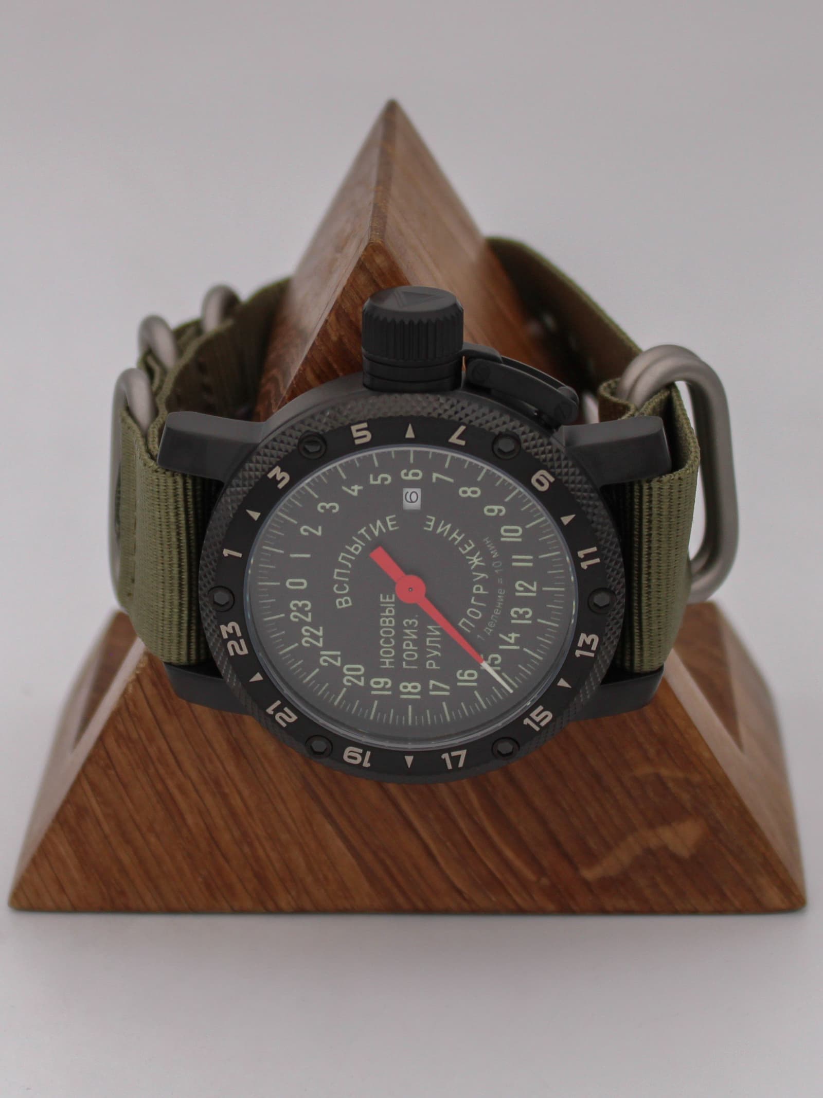 Часы Погружение / Всплытие однострелочные механические с автоподзаводом (Seiko NH34A) 147.182.21