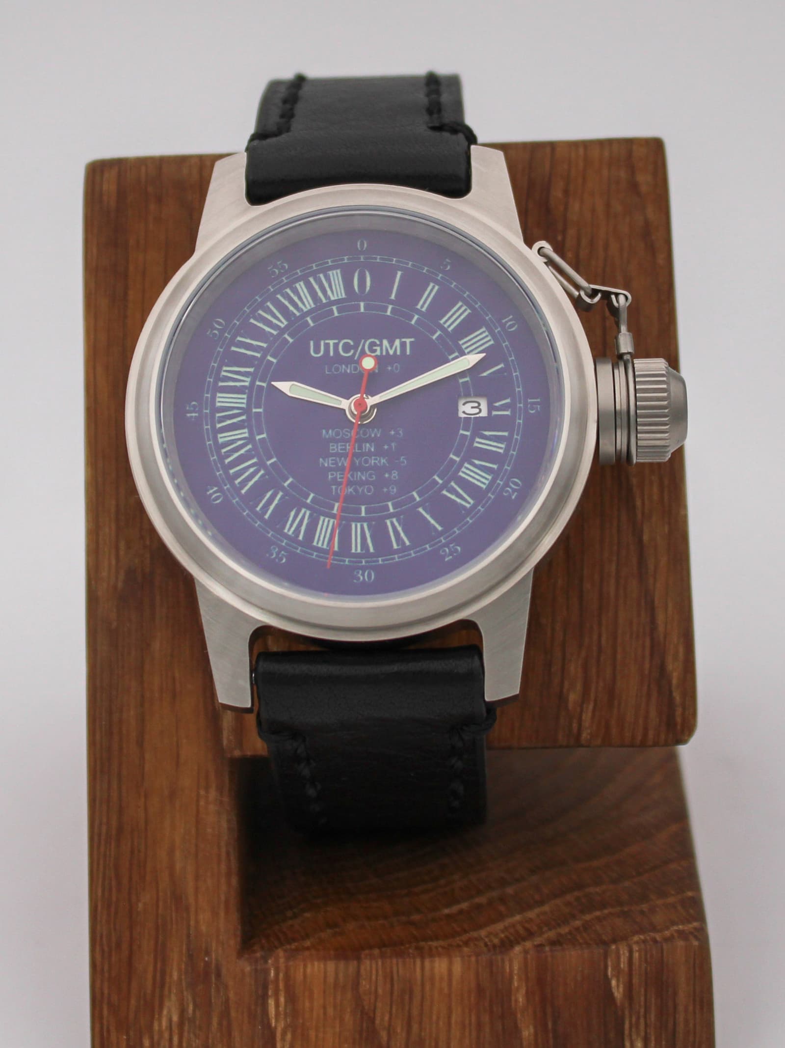 Часы Полярные UTC / GMT с автоподзаводом (Seiko NH34A) 45.266.01