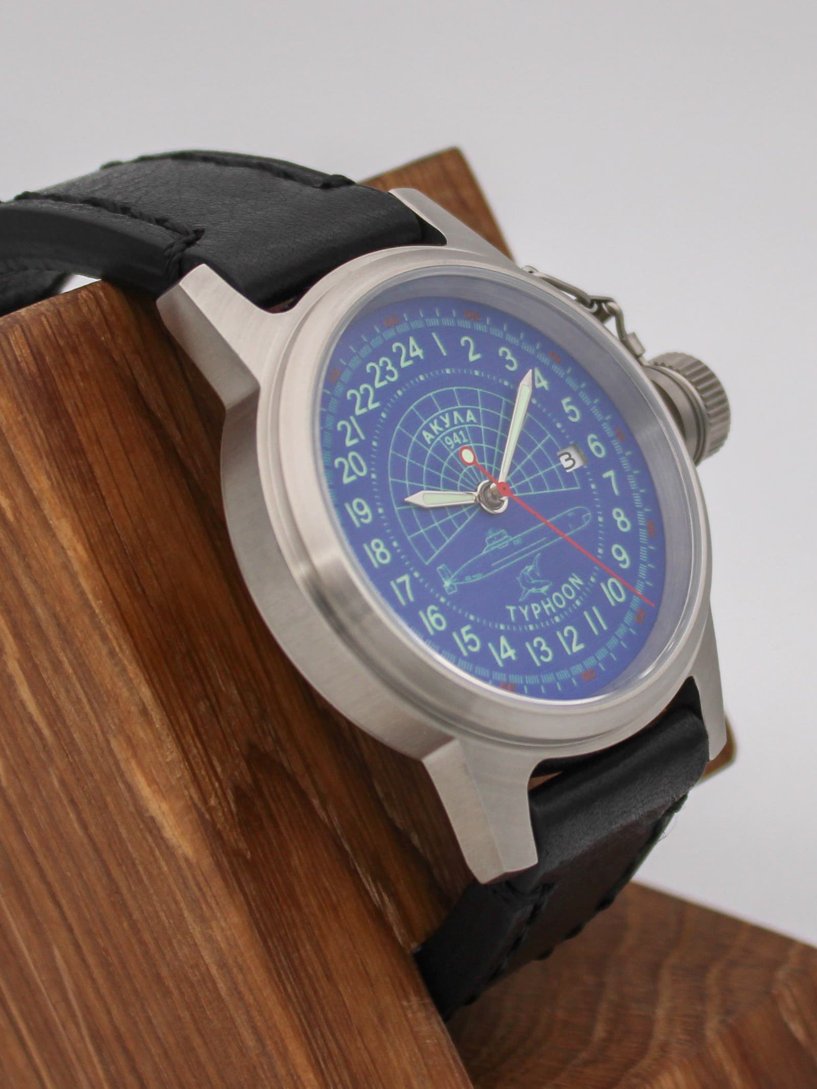 Часы 941 / Акула (Typhoon) механические с автоподзаводом (Seiko NH34A) 45.146.01
