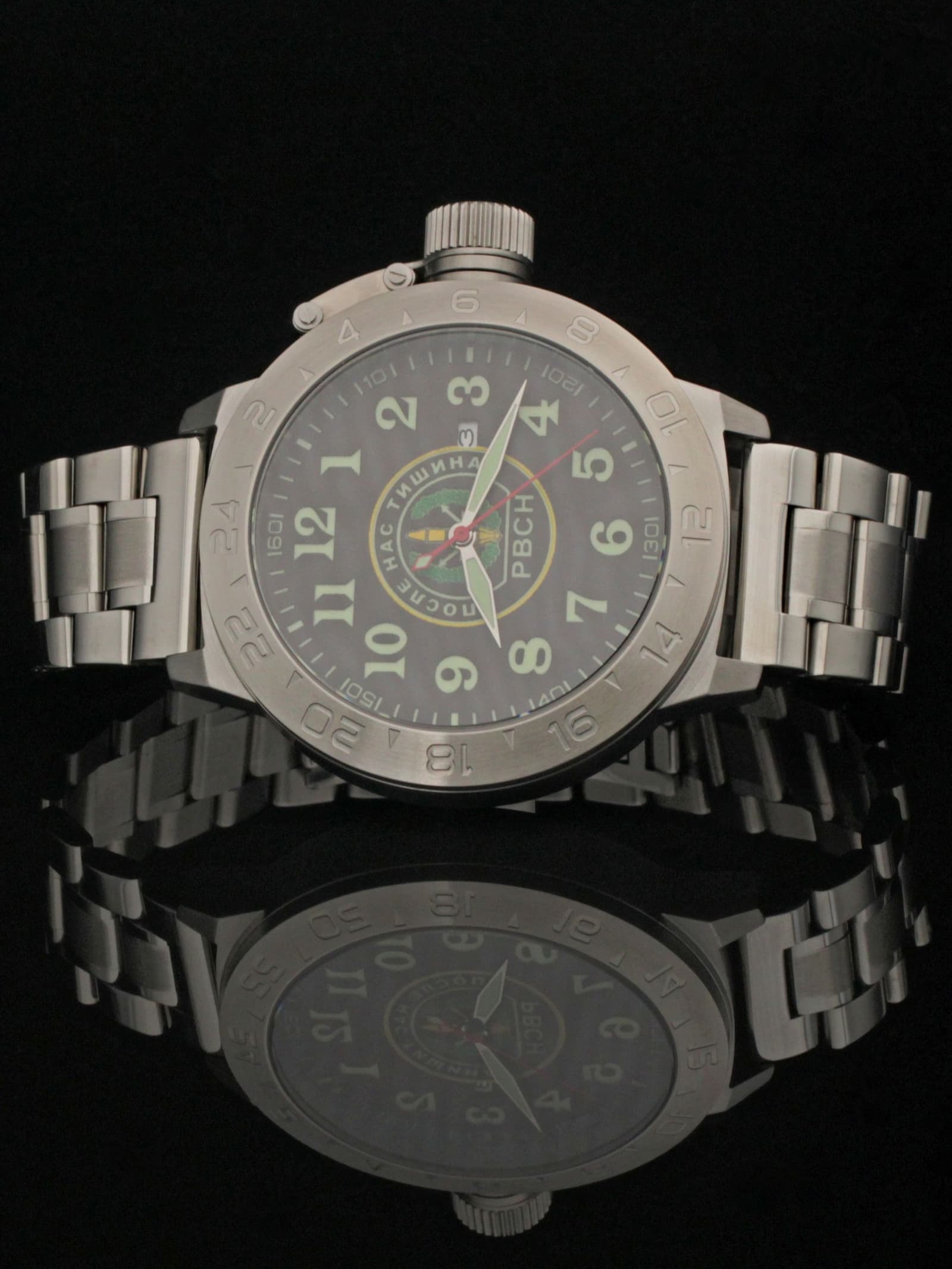 Часы РВСН механические с автоподзаводом (Seiko NH34A) 52.308.2