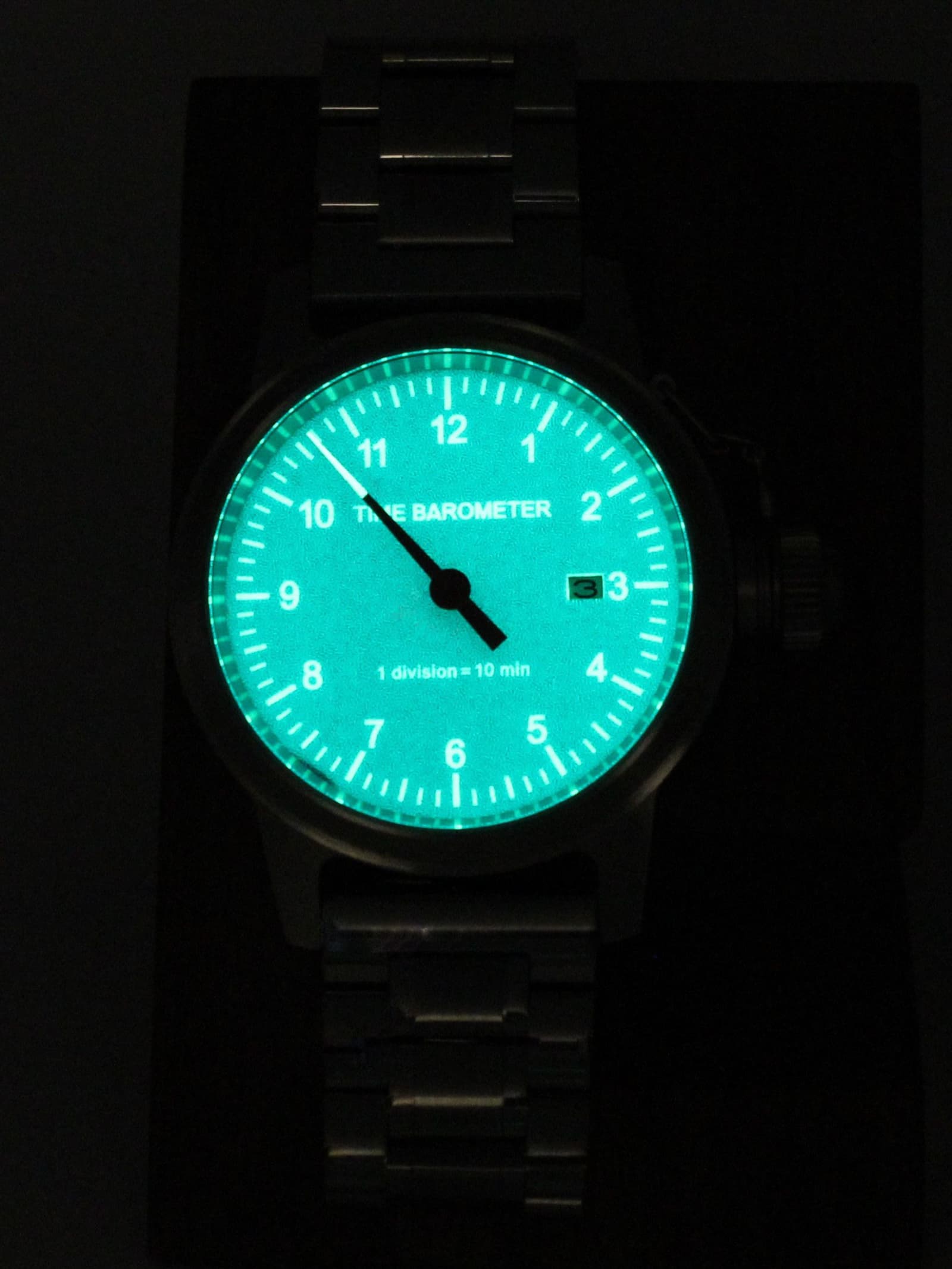 Часы Time Barometer однострелочные механические с автоподзаводом (Seiko NH35A) 45.179.2
