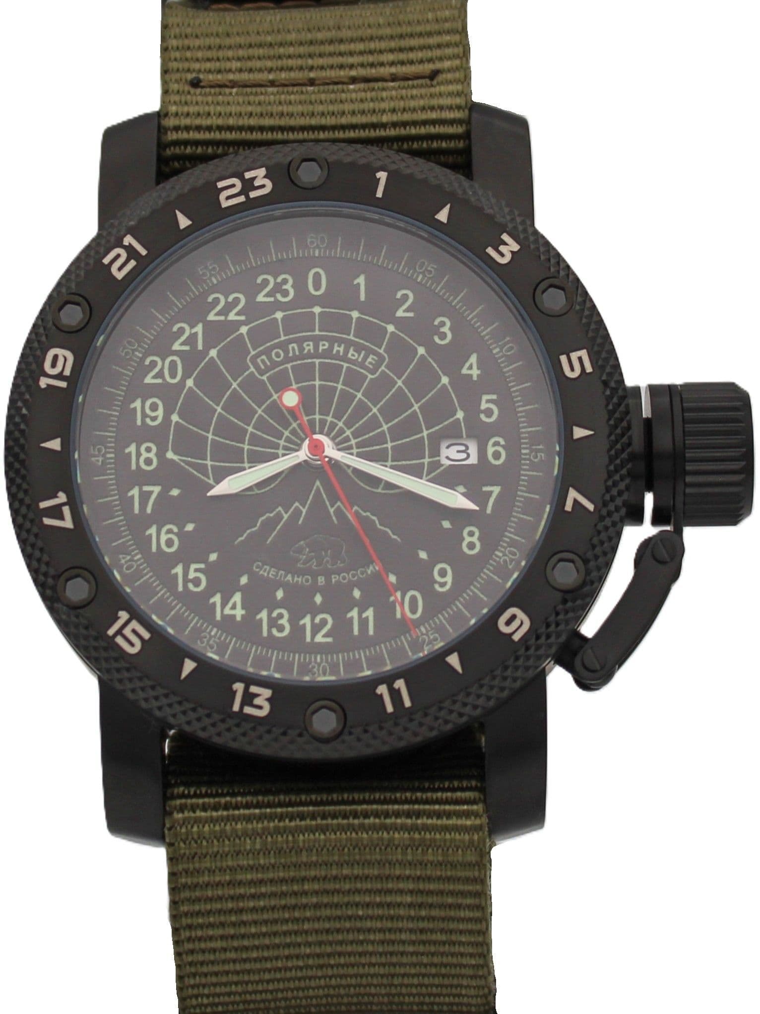 Часы Полярные механические с автоподзаводом (Seiko NH34A) 147.133.21