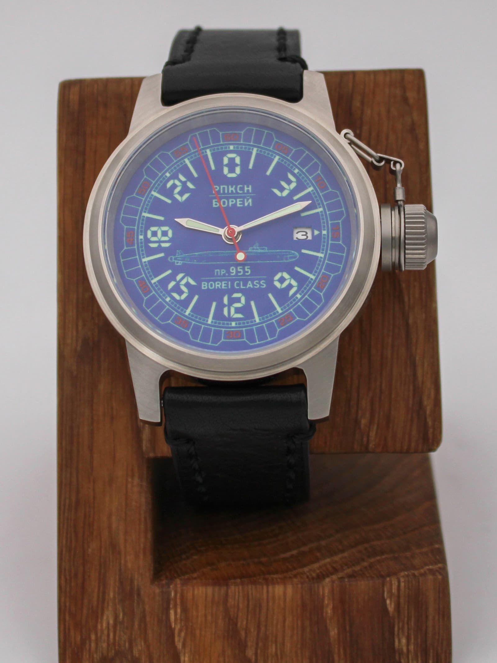 Часы РПКСН 955 Борей (Borei class) механические с автоподзаводом (Seiko NH34A) 45.192.01