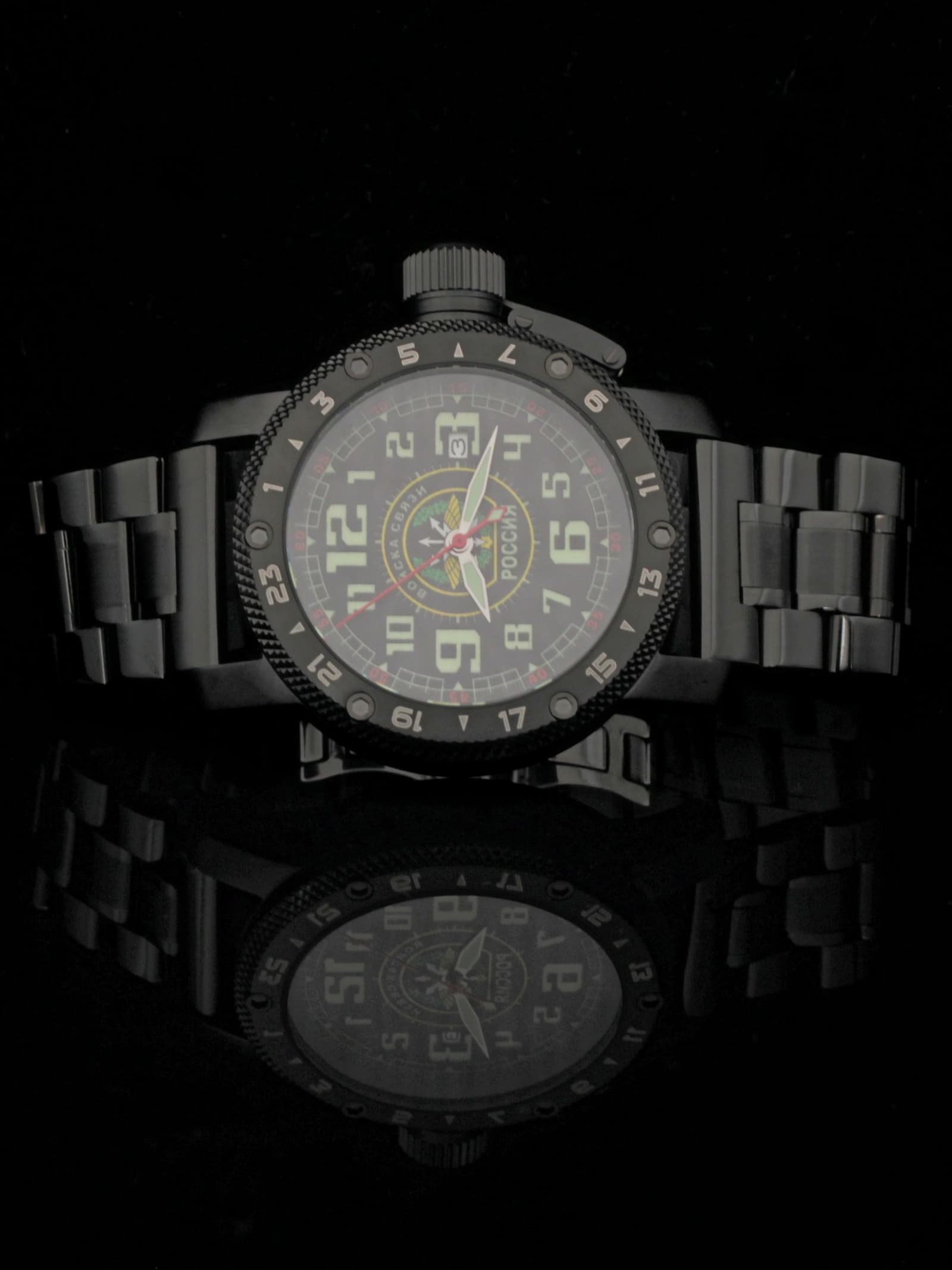 Часы Войска связи механические с автоподзаводом (Seiko NH35A) 147.197.1