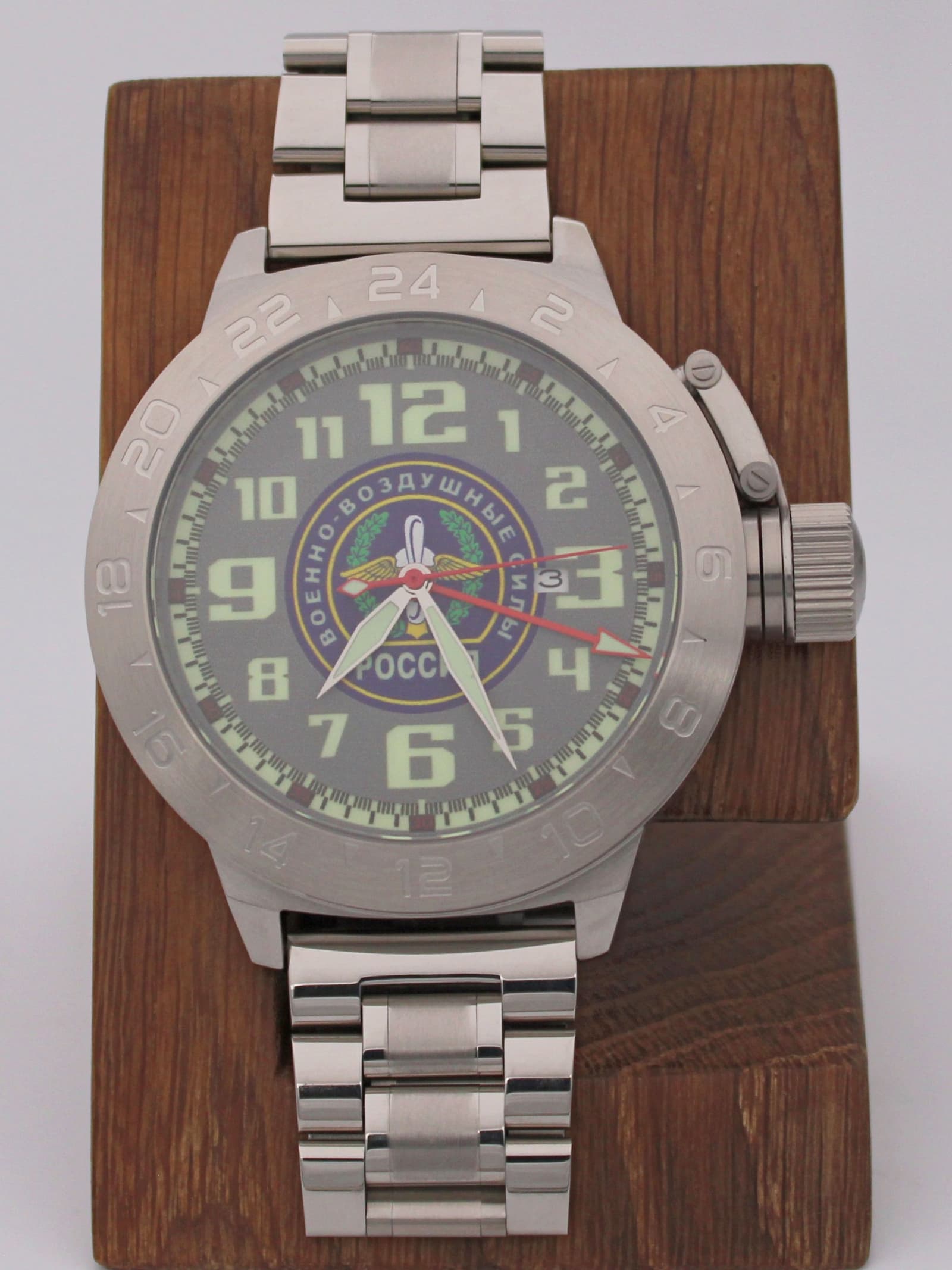 Часы ВВС механические с автоподзаводом (Seiko NH34A) 52.268.2