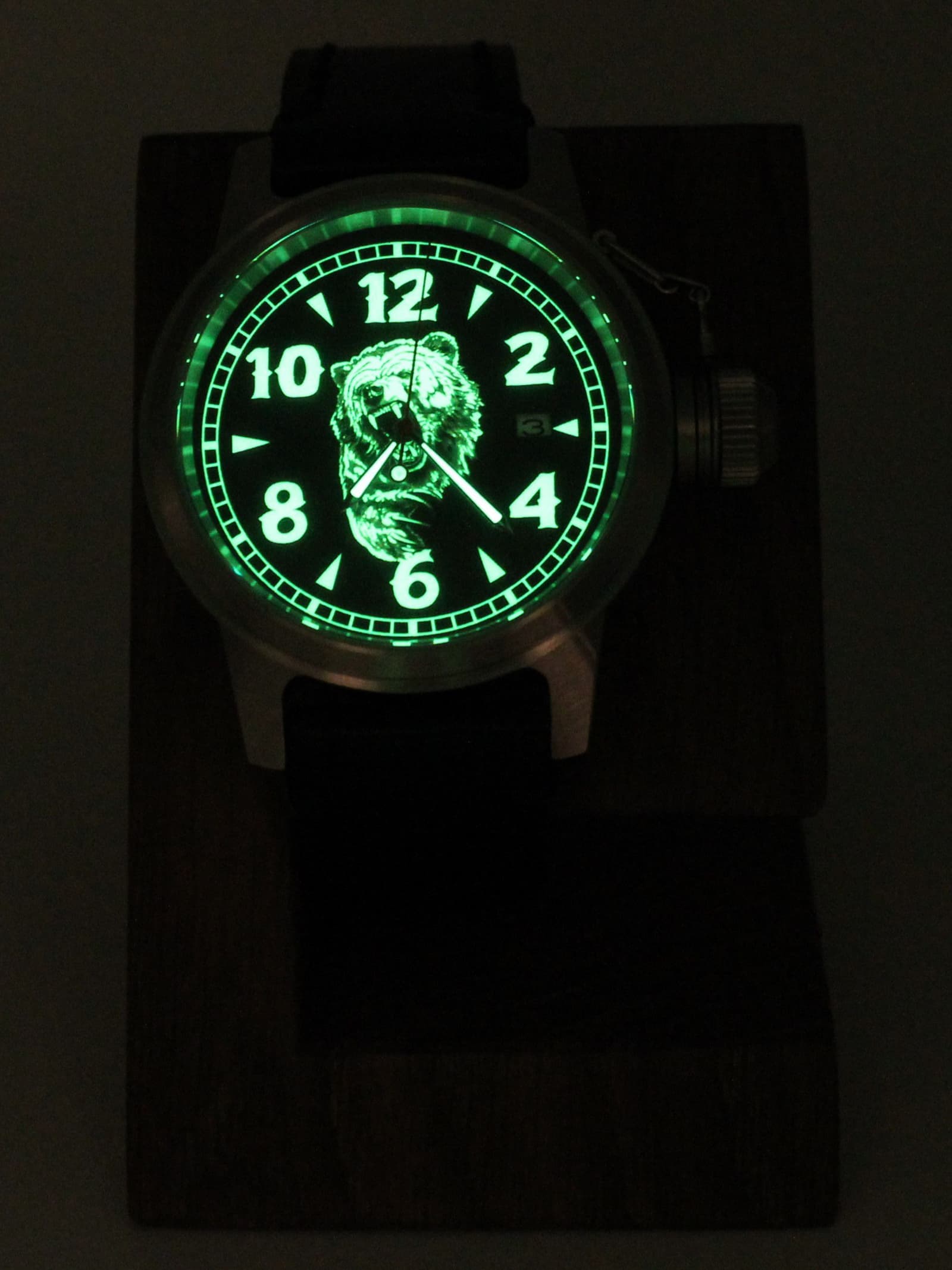 Часы Медведь механические с автоподзаводом (Seiko NH35A) 45.318.01