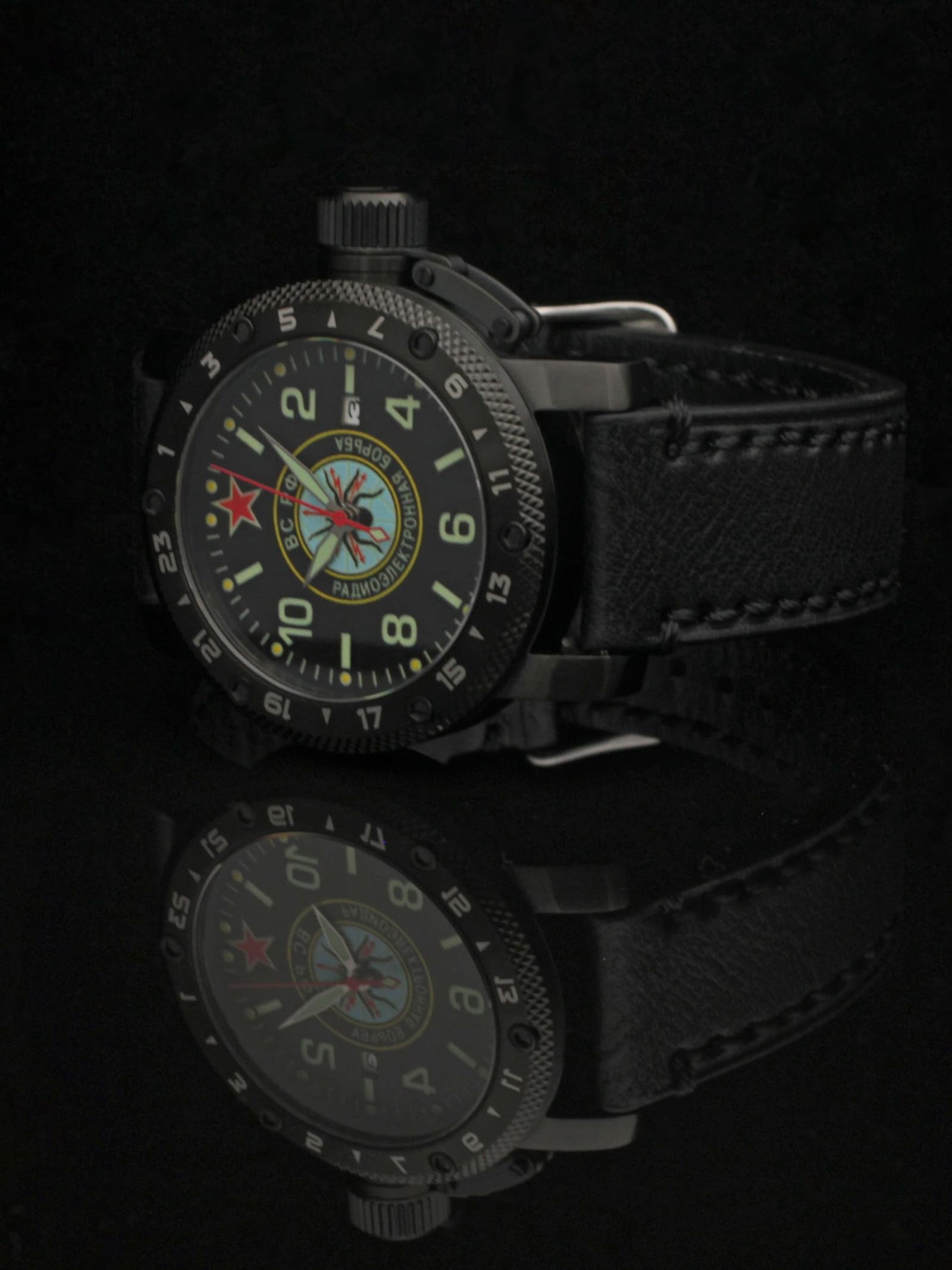 Часы Войска РЭБ механические с автоподзаводом (Seiko NH35A) 147.276.01