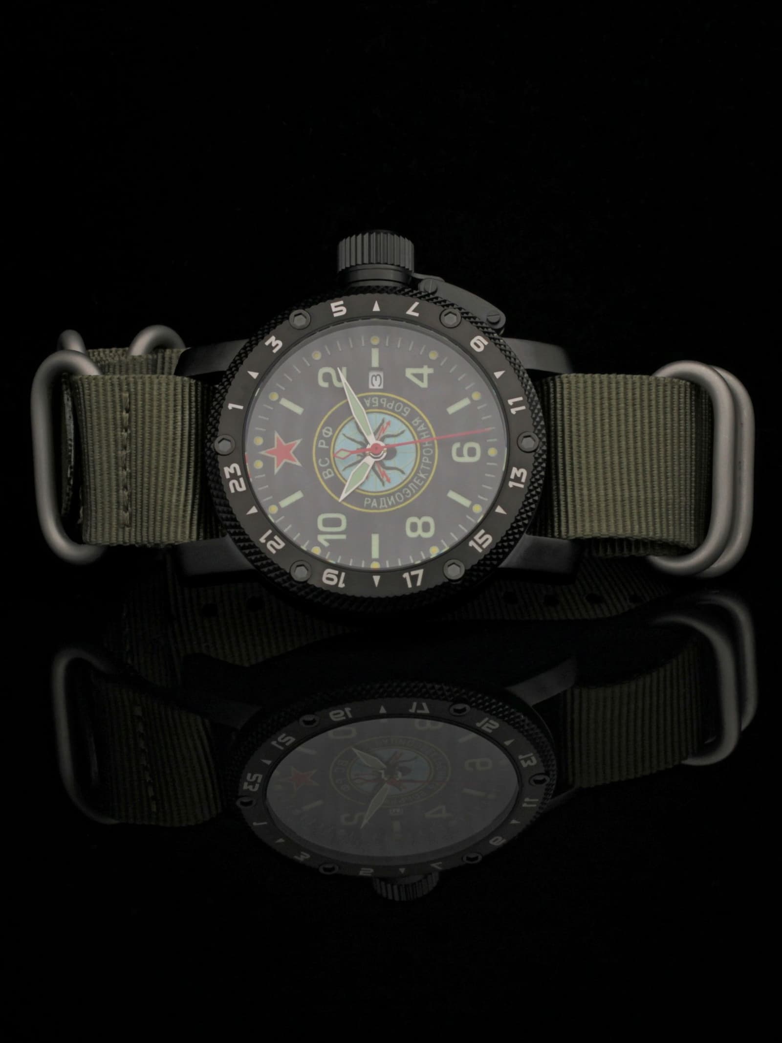 Часы Войска РЭБ механические с автоподзаводом (Seiko NH35A) 147.276.21