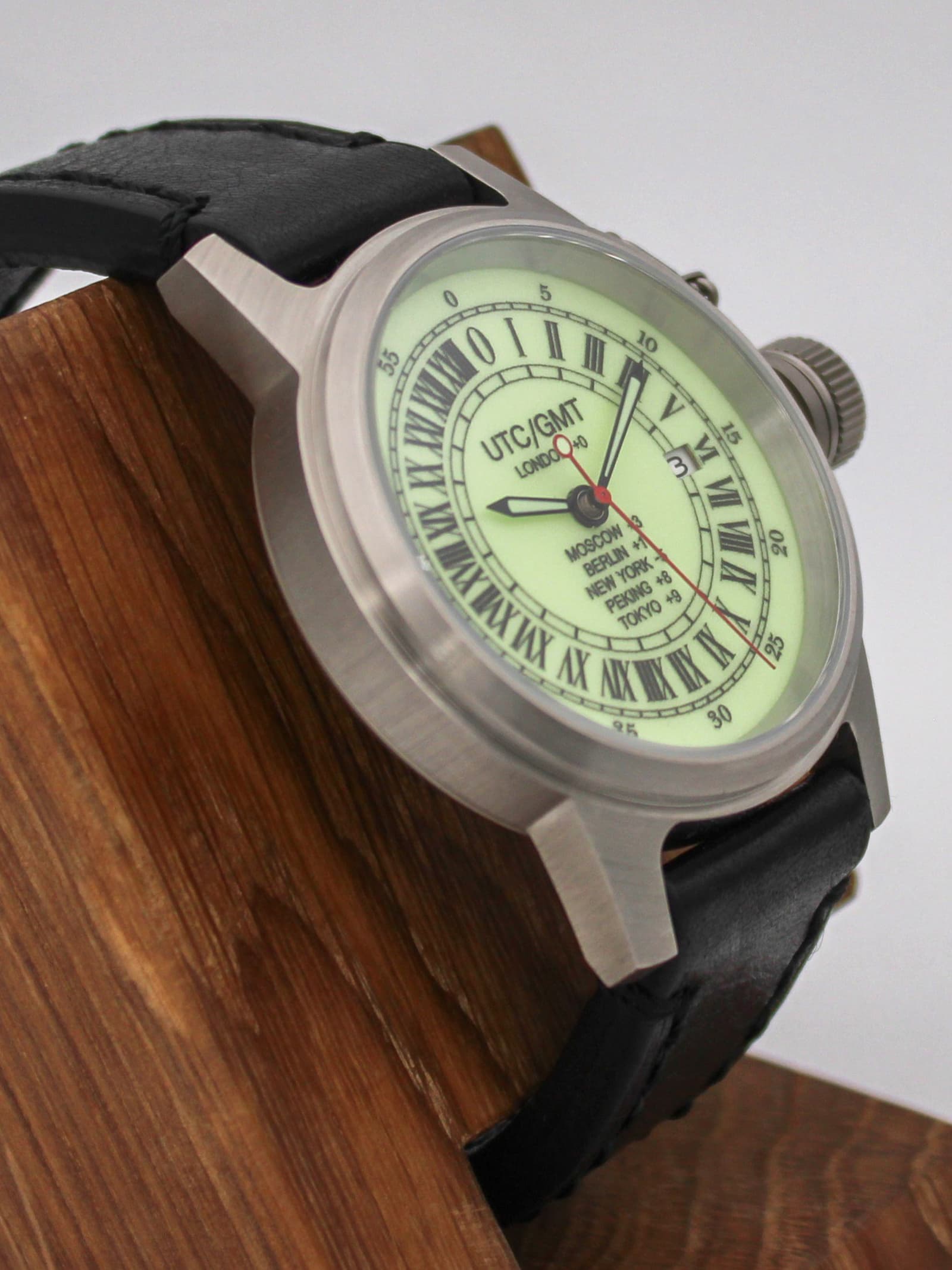 Часы Полярные UTC / GMT с автоподзаводом (Seiko NH34A) 45.229.01