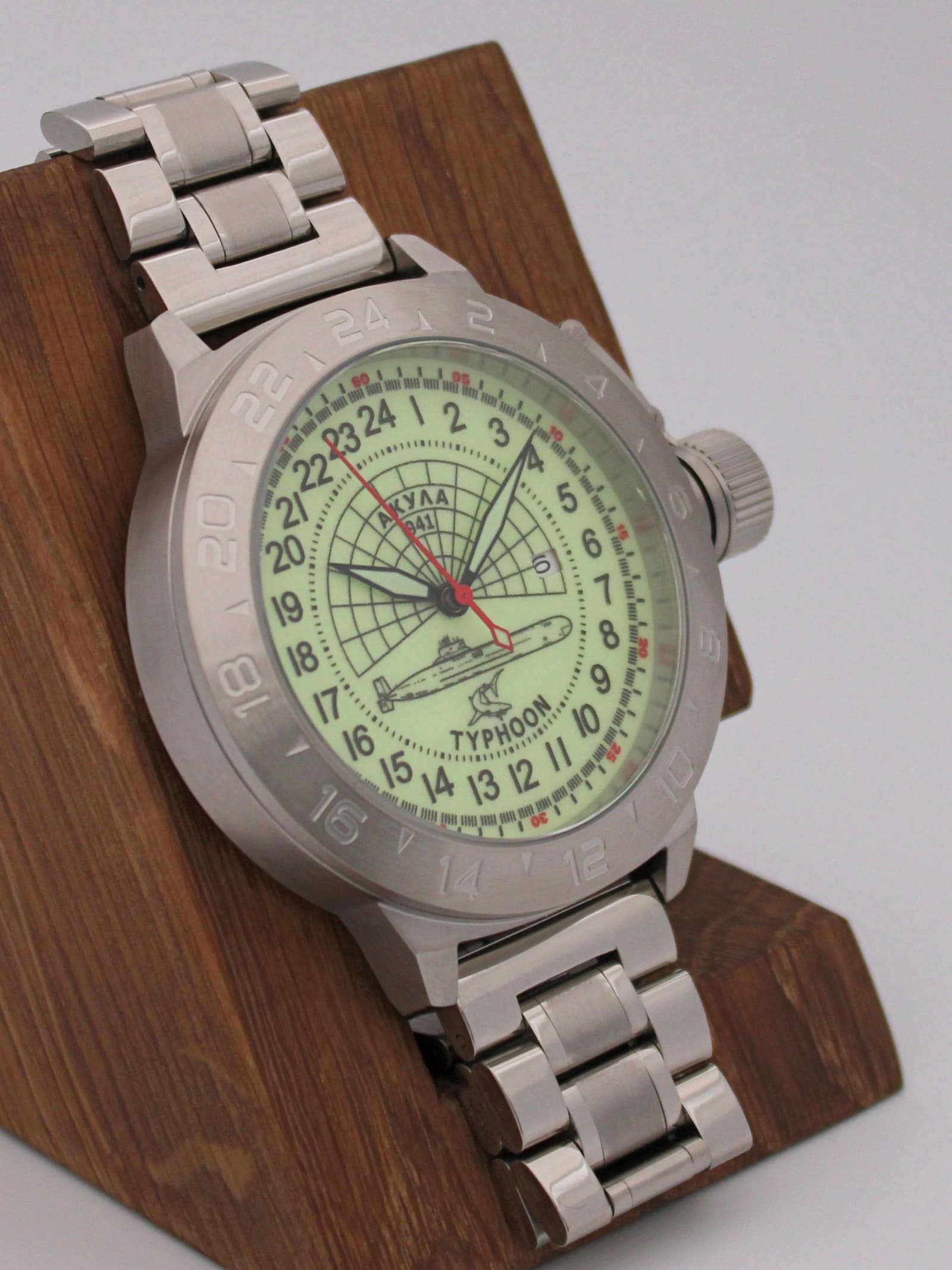 Часы 941 / Акула (Typhoon) механические с автоподзаводом (Seiko NH34A) 52.147.2