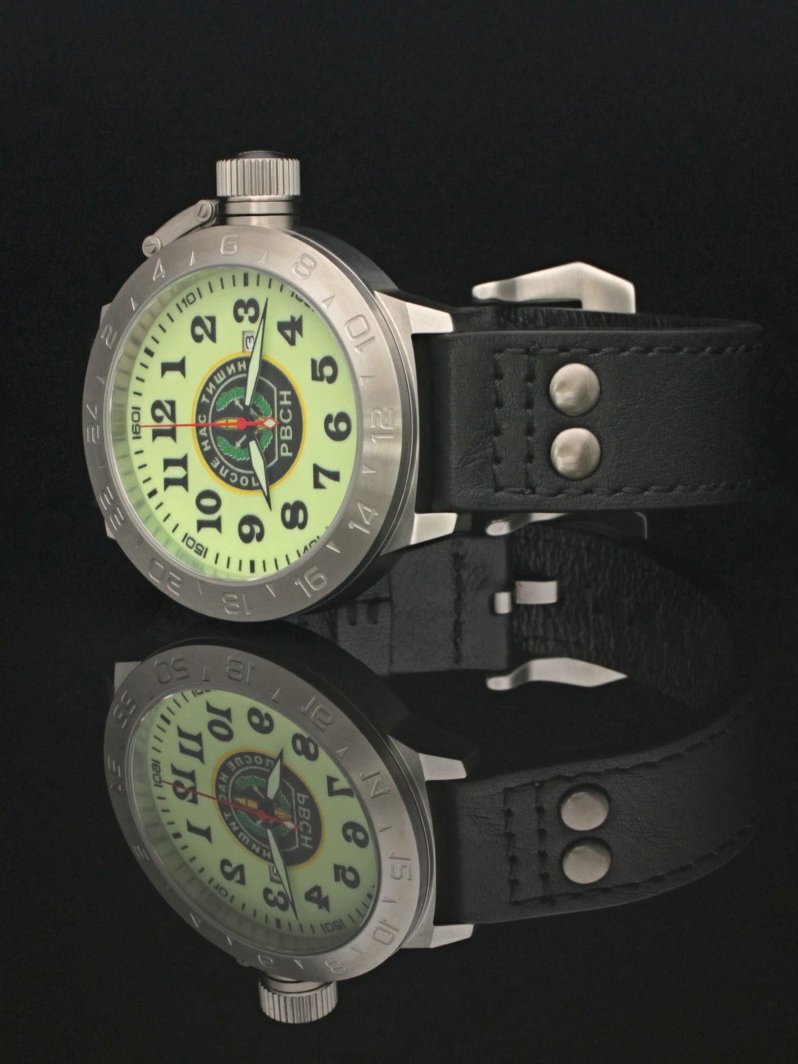 Часы РВСН механические с автоподзаводом (Seiko NH34A) 52.307.01