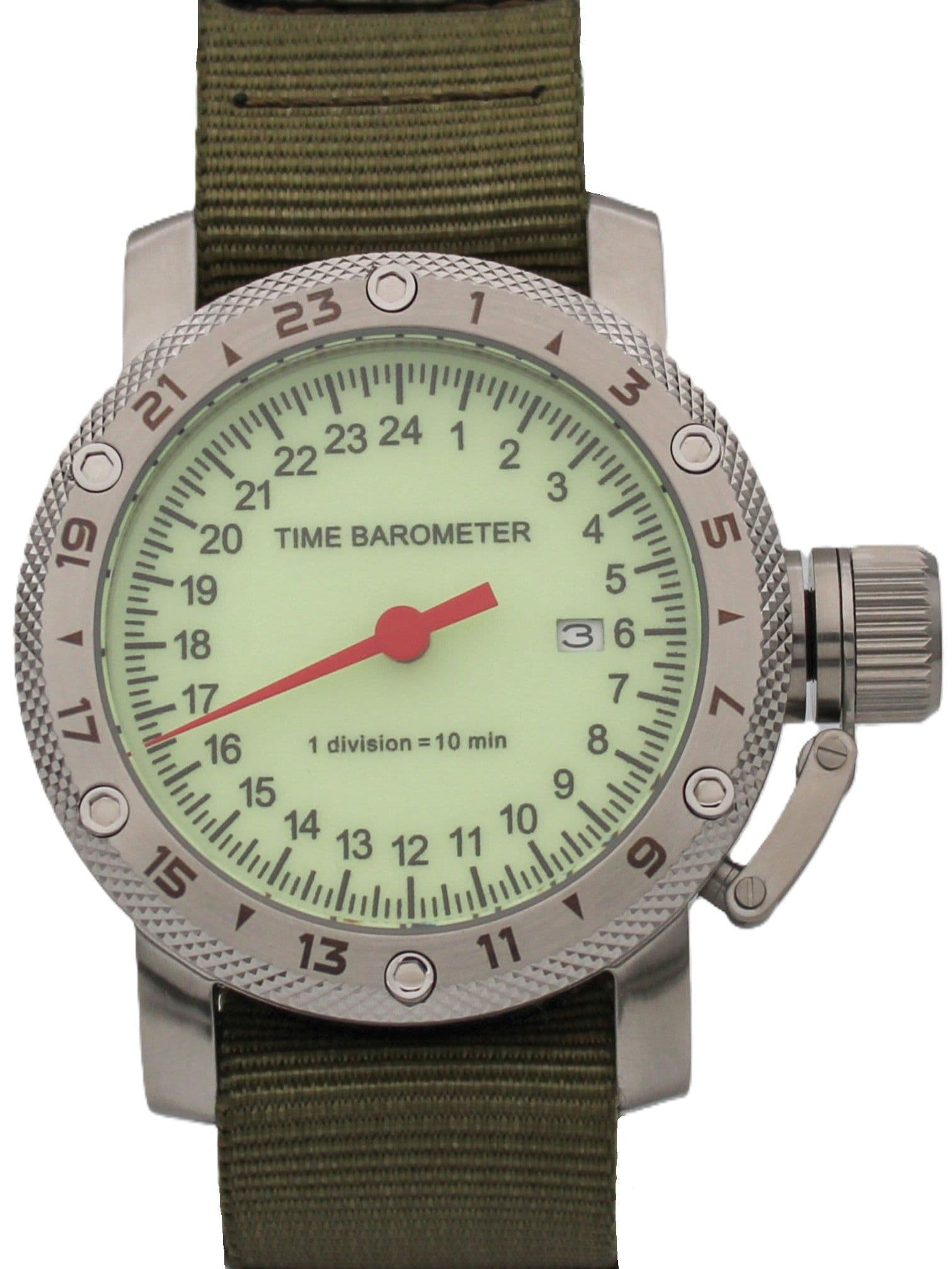 Часы Time Barometer однострелочные механические с автоподзаводом (Seiko NH34A) 47.600.21