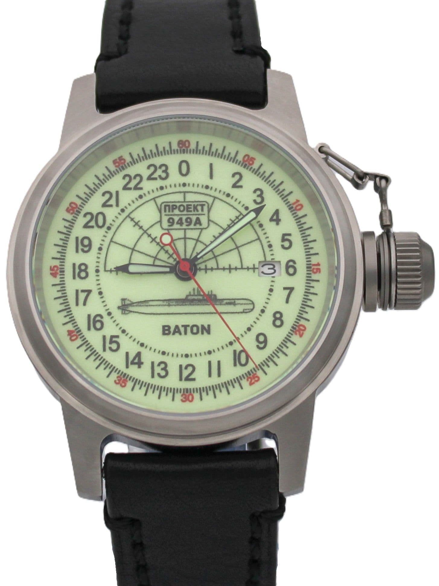 Часы 949А / Baton механические с автоподзаводом (Seiko NH34A) 45.046.01