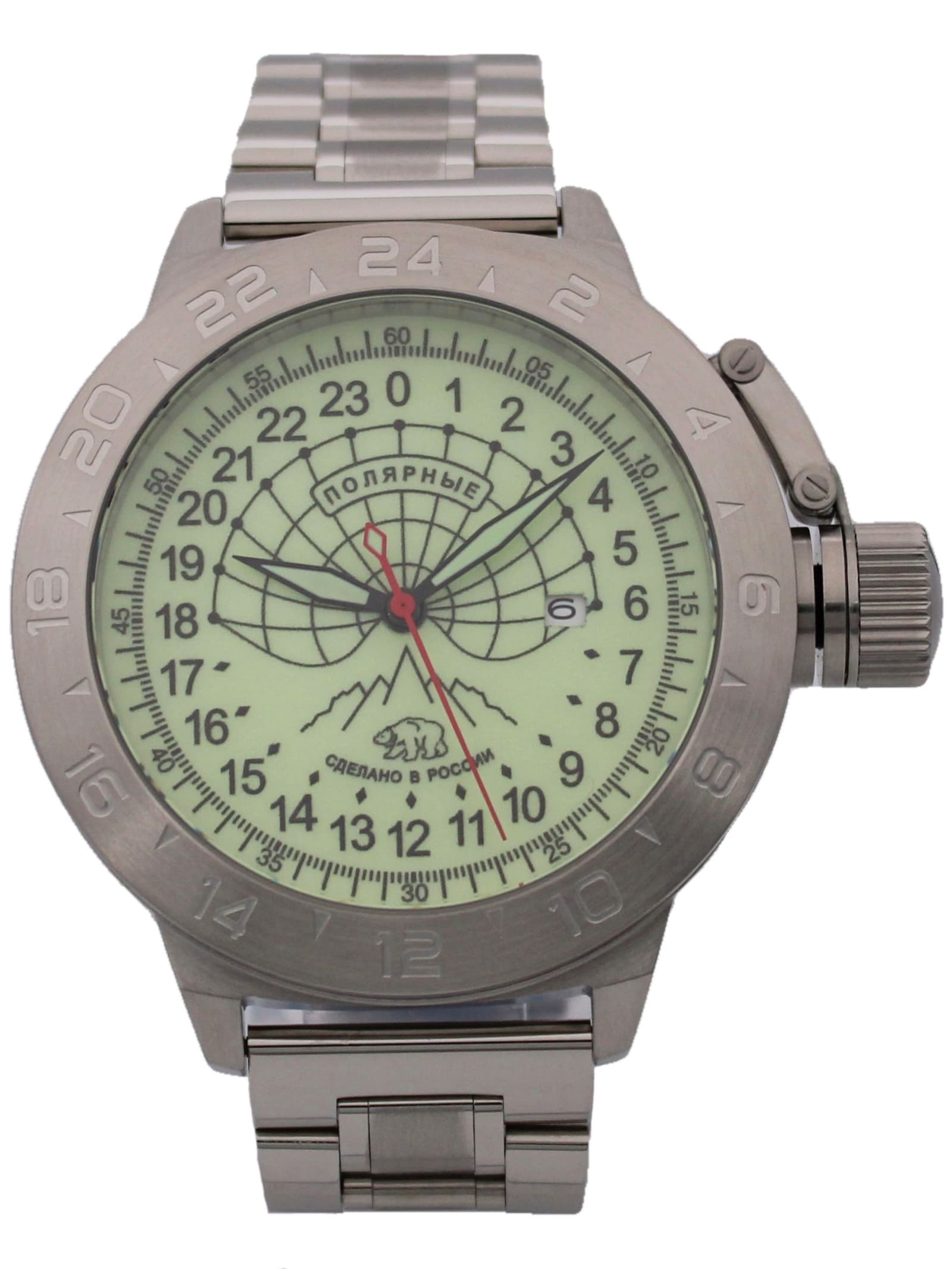 Часы Полярные механические с автоподзаводом (Seiko NH34A) 52.131.2