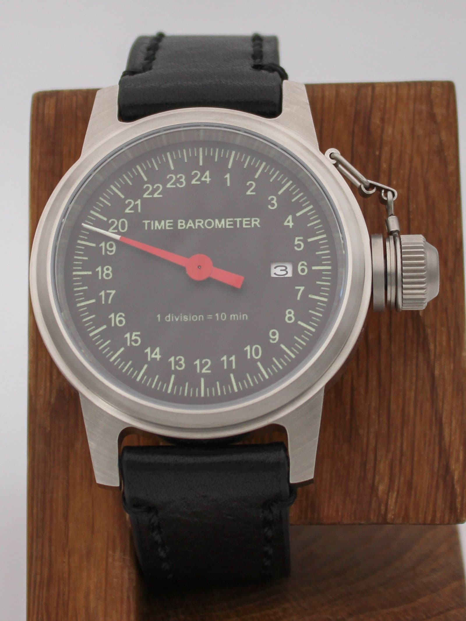 Часы Time Barometer однострелочные механические с автоподзаводом (Seiko NH34A) 45.601.01