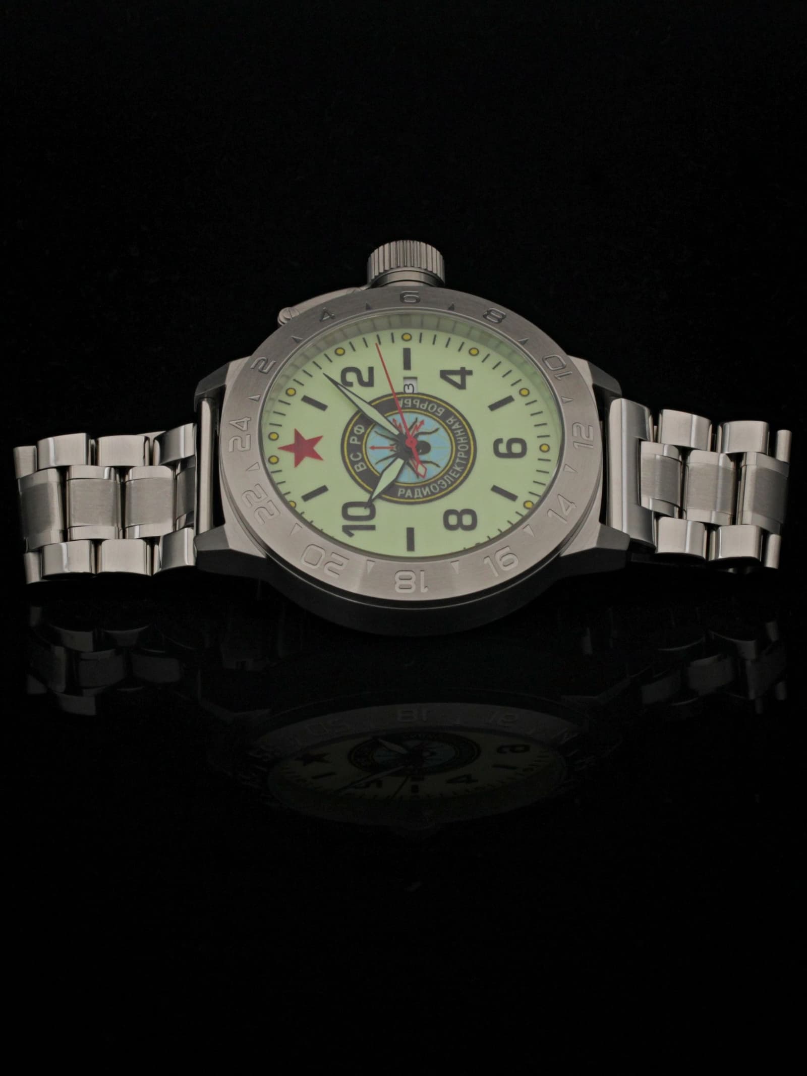 Часы Войска РЭБ механические с автоподзаводом (Seiko NH35A) 52.275.2