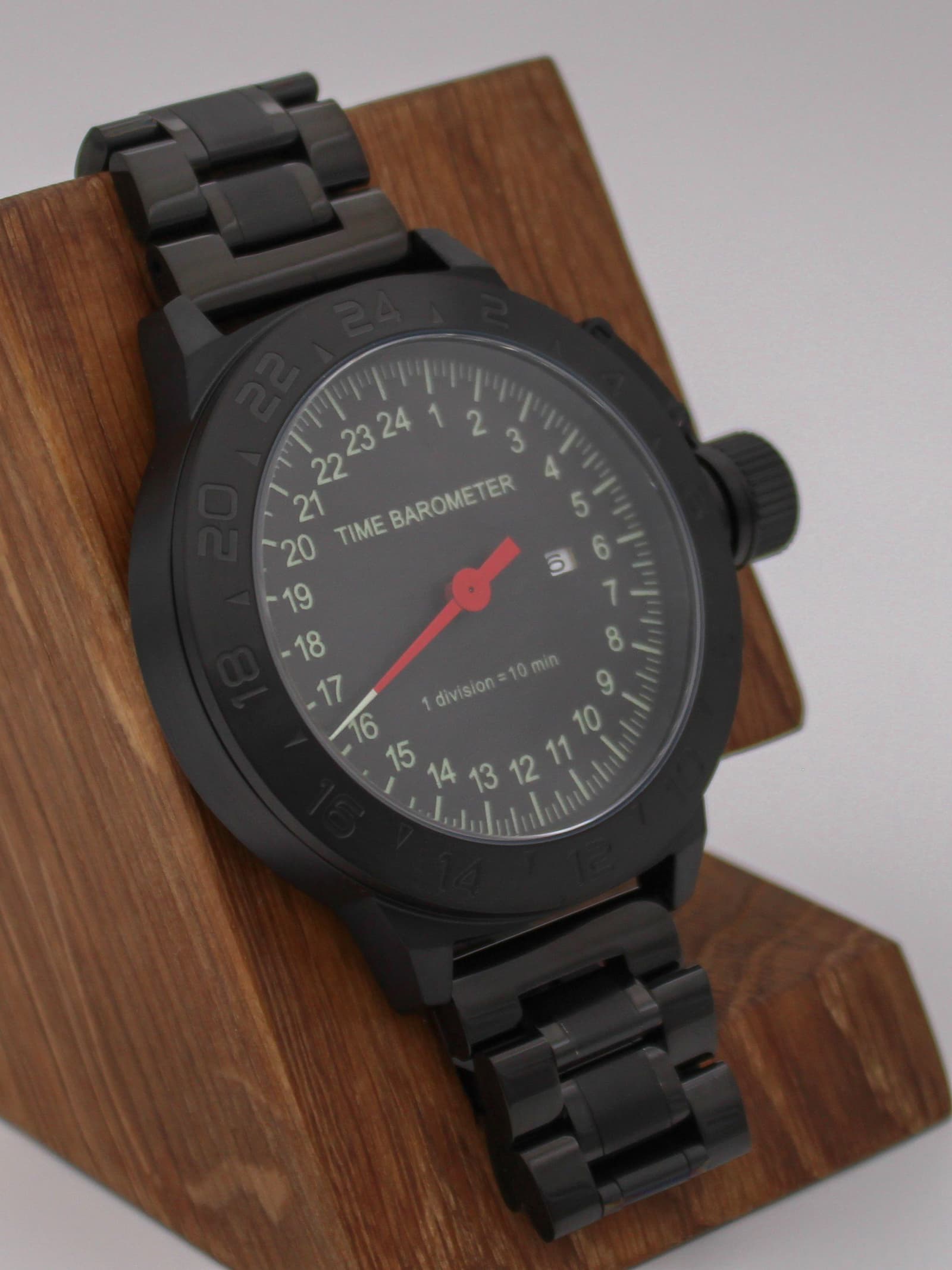 Часы Time Barometer однострелочные механические с автоподзаводом (Seiko NH34A) 152.601.1