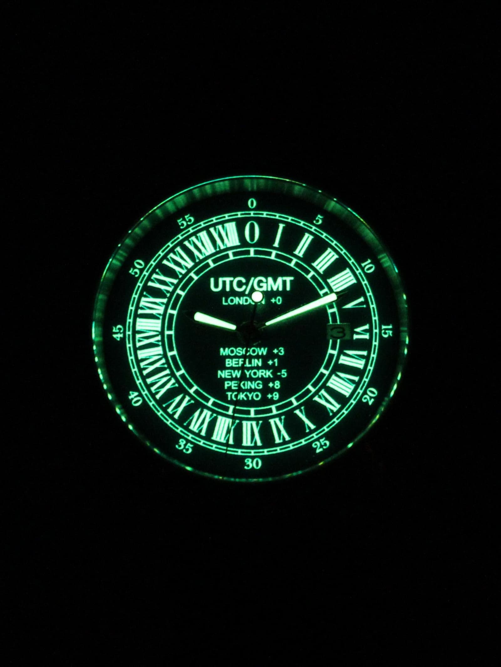 Часы Полярные UTC / GMT с автоподзаводом (Seiko NH34A) 45.266.2