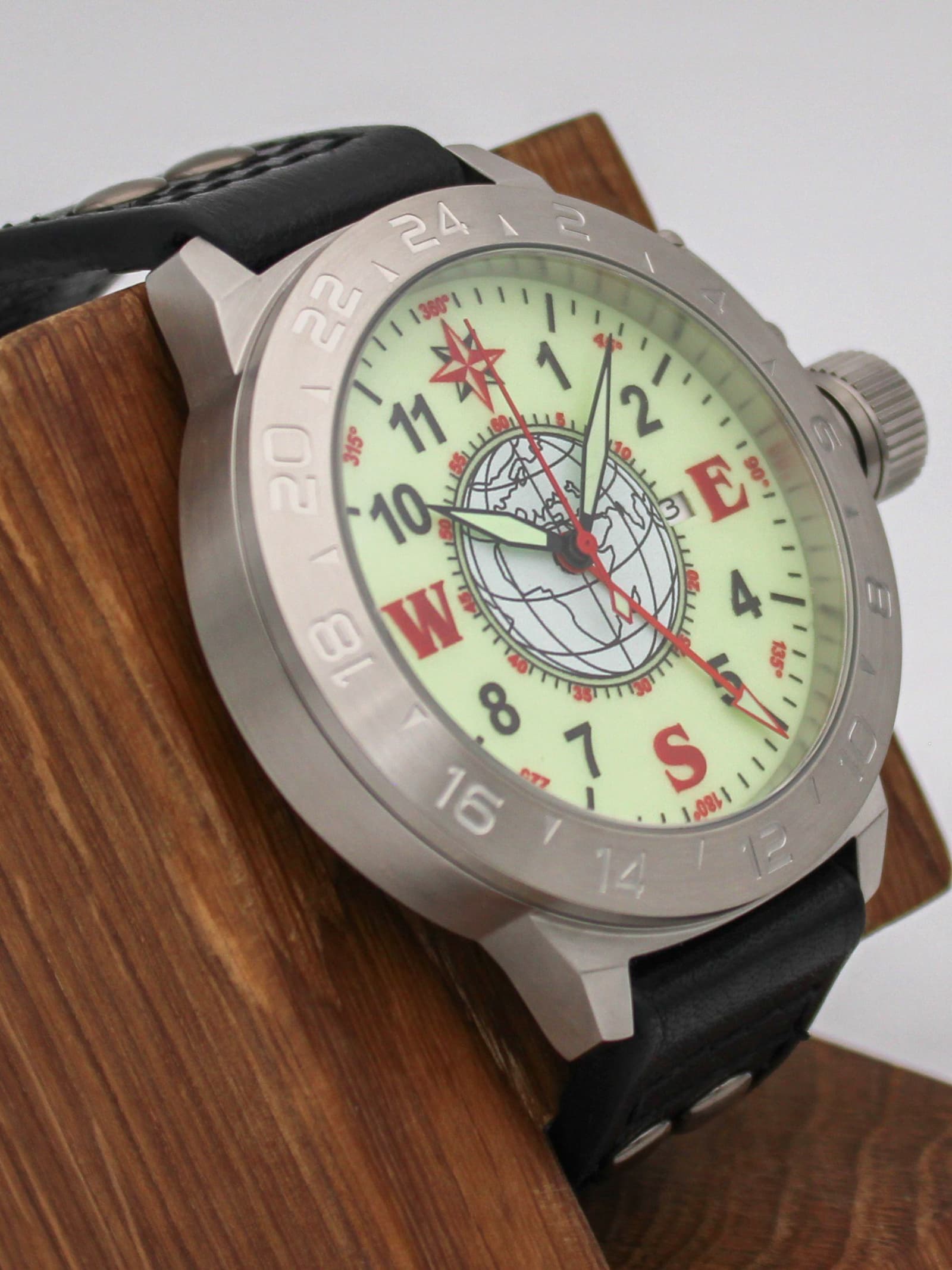 Часы Компас механические с автоподзаводом (Seiko NH34A) 52.186.01