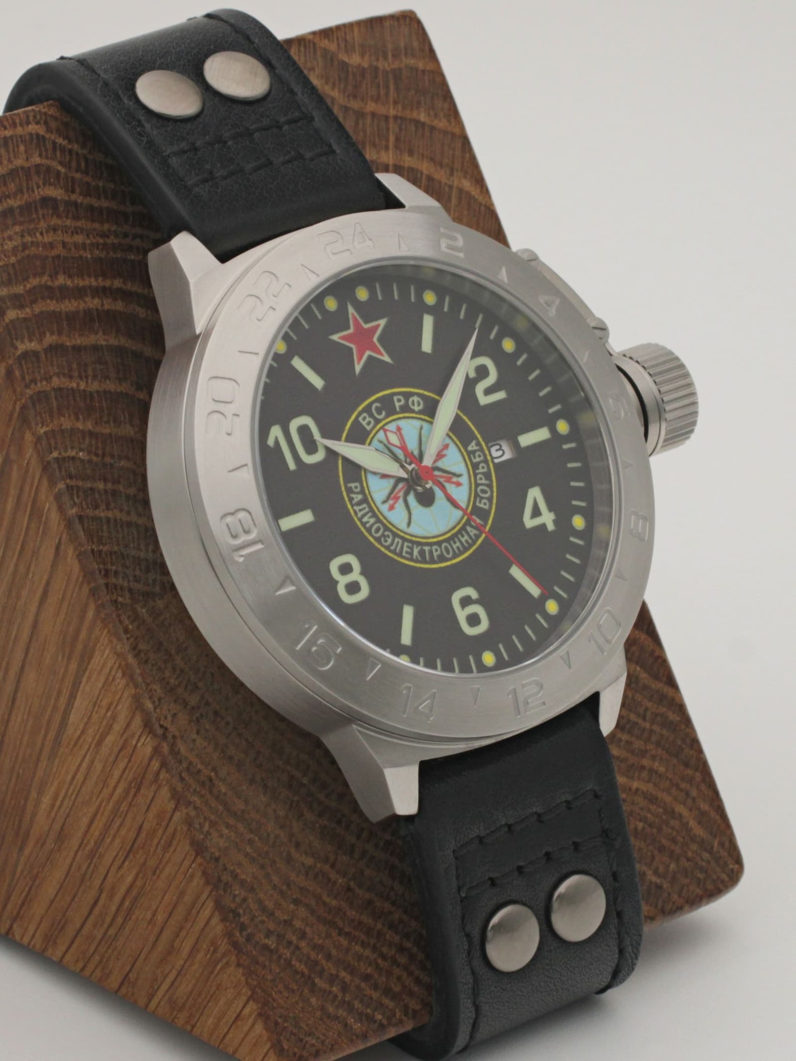 Часы Войска РЭБ механические с автоподзаводом (Seiko NH35A) 52.276.01