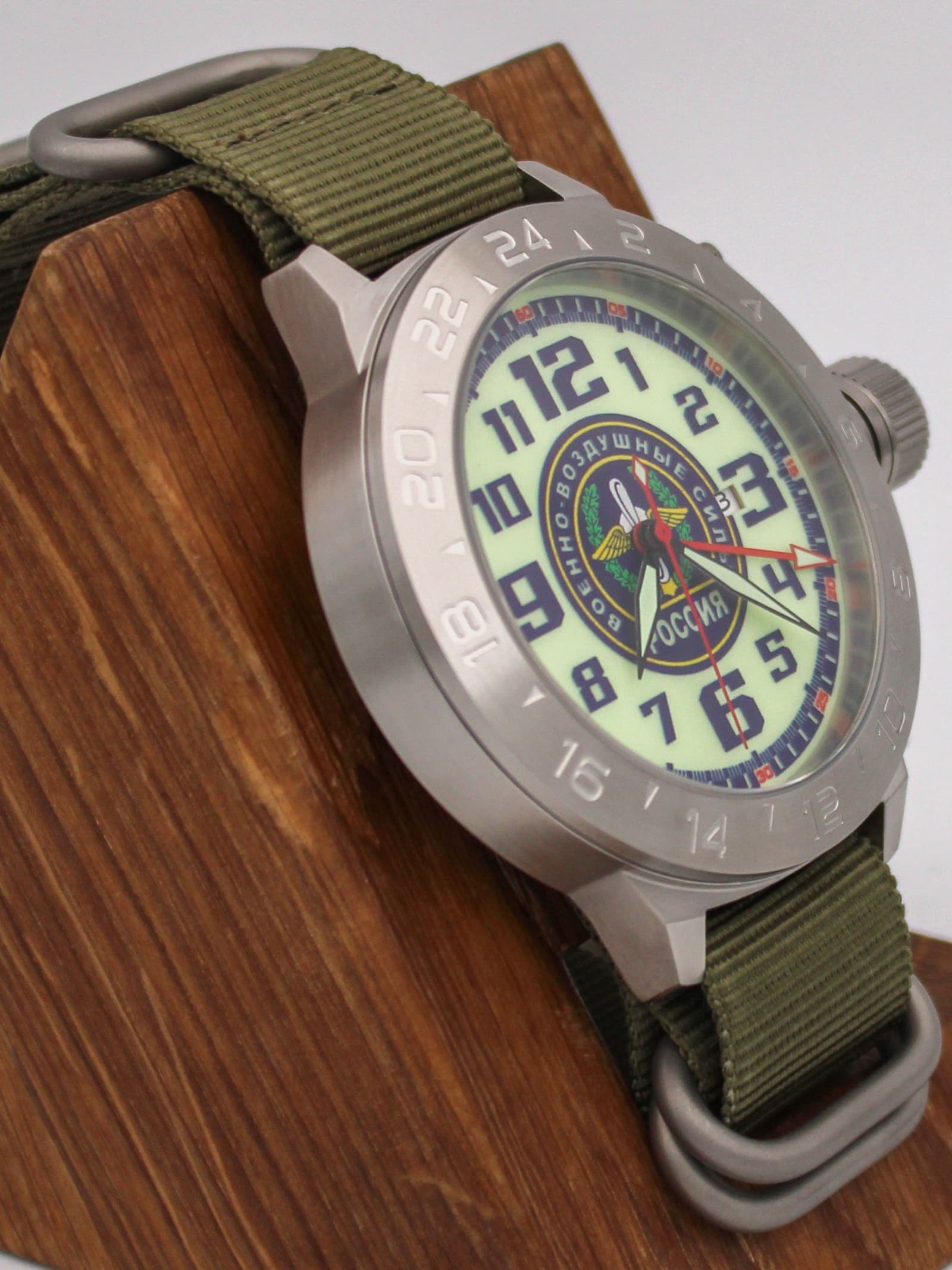 Часы ВВС механические с автоподзаводом (Seiko NH34A) 52.208.21