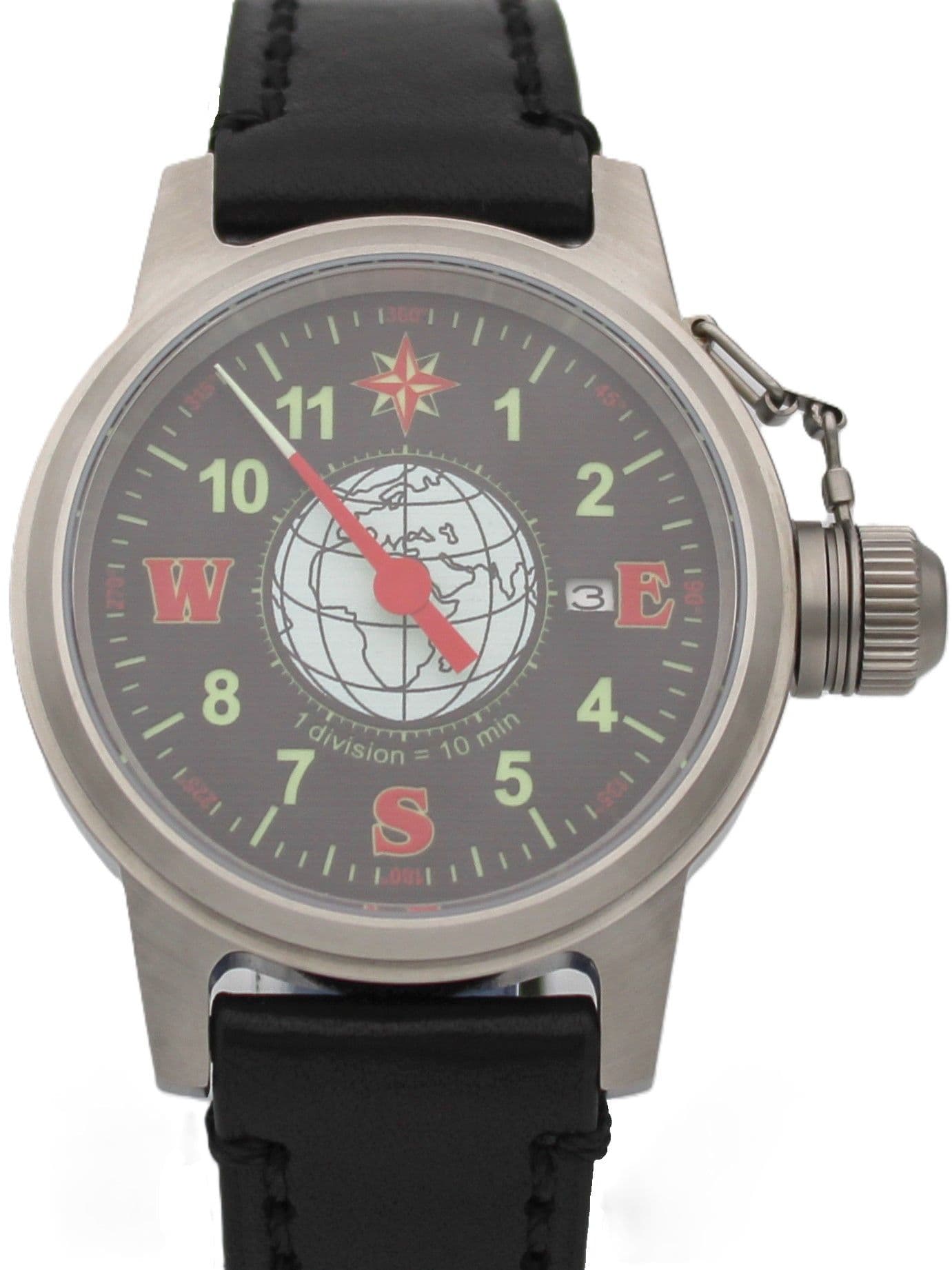 Часы Компас однострелочные механические с автоподзаводом (Seiko NH35A) 45.185.01