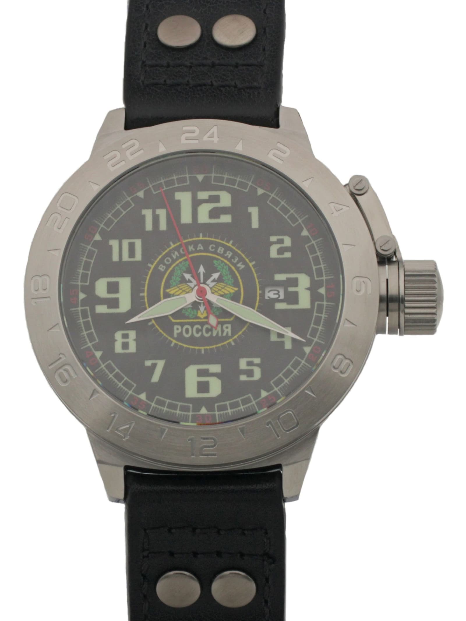 Часы Войска связи механические с автоподзаводом (Seiko NH35A) 52.197.01