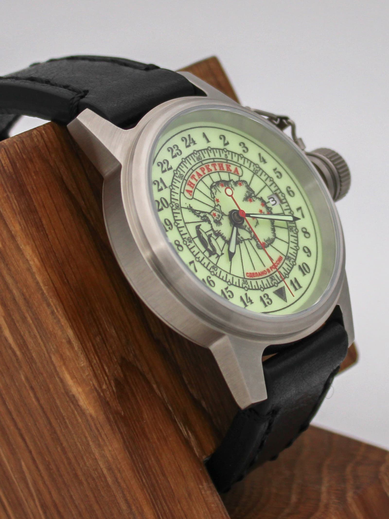 Часы Полярные / Антарктика механические с автоподзаводом (Seiko NH34A) 45.140.01