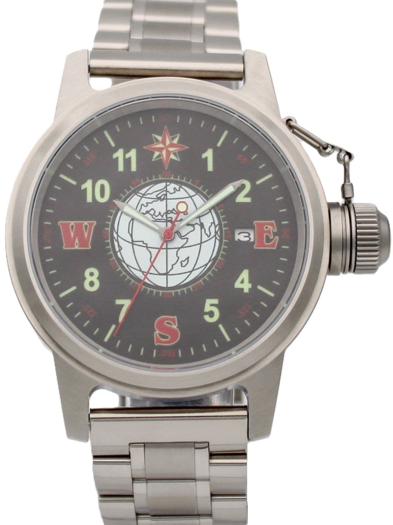 Часы Компас механические с автоподзаводом (Seiko NH35A) 45.187.2
