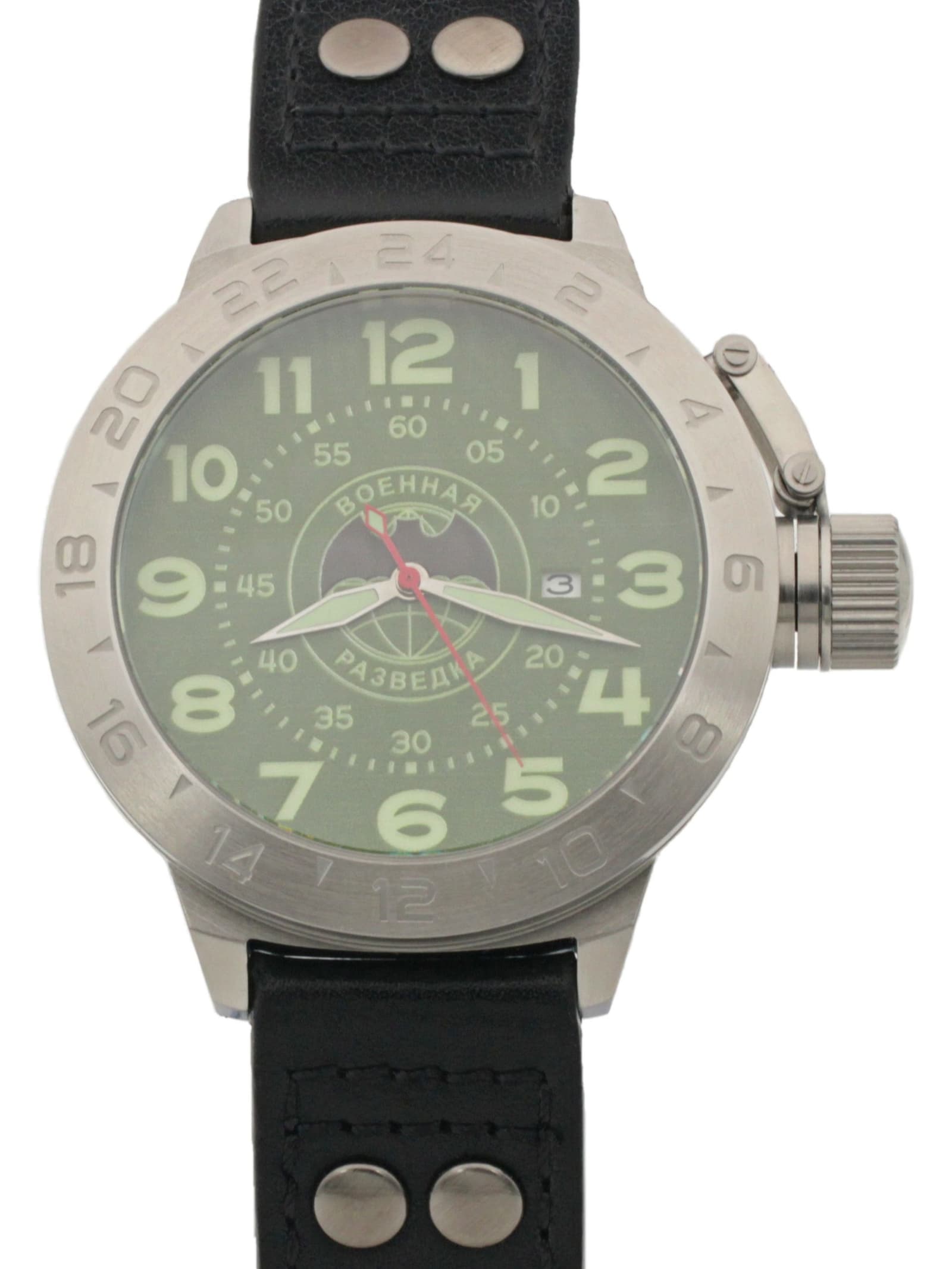 Часы Военная разведка механические с автоподзаводом (Seiko NH35A) 52.267.01
