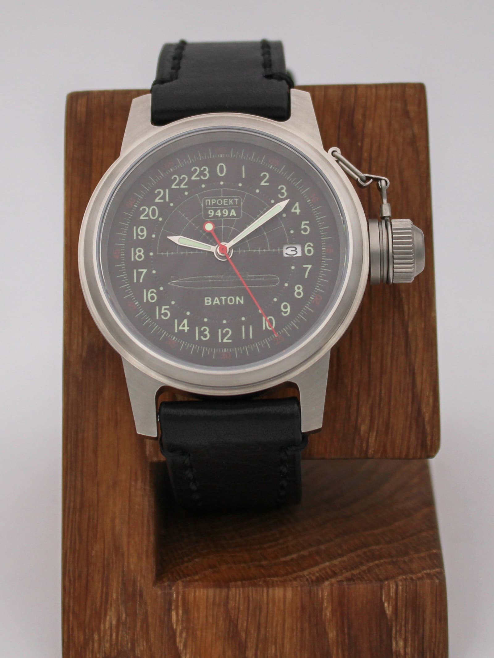 Часы 949А / Baton механические с автоподзаводом (Seiko NH34A) 45.047.01