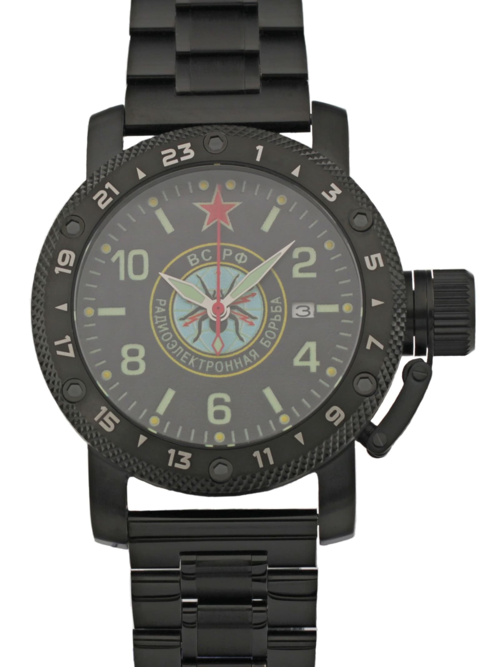 Часы Войска РЭБ механические с автоподзаводом (Seiko NH35A) 147.276.1