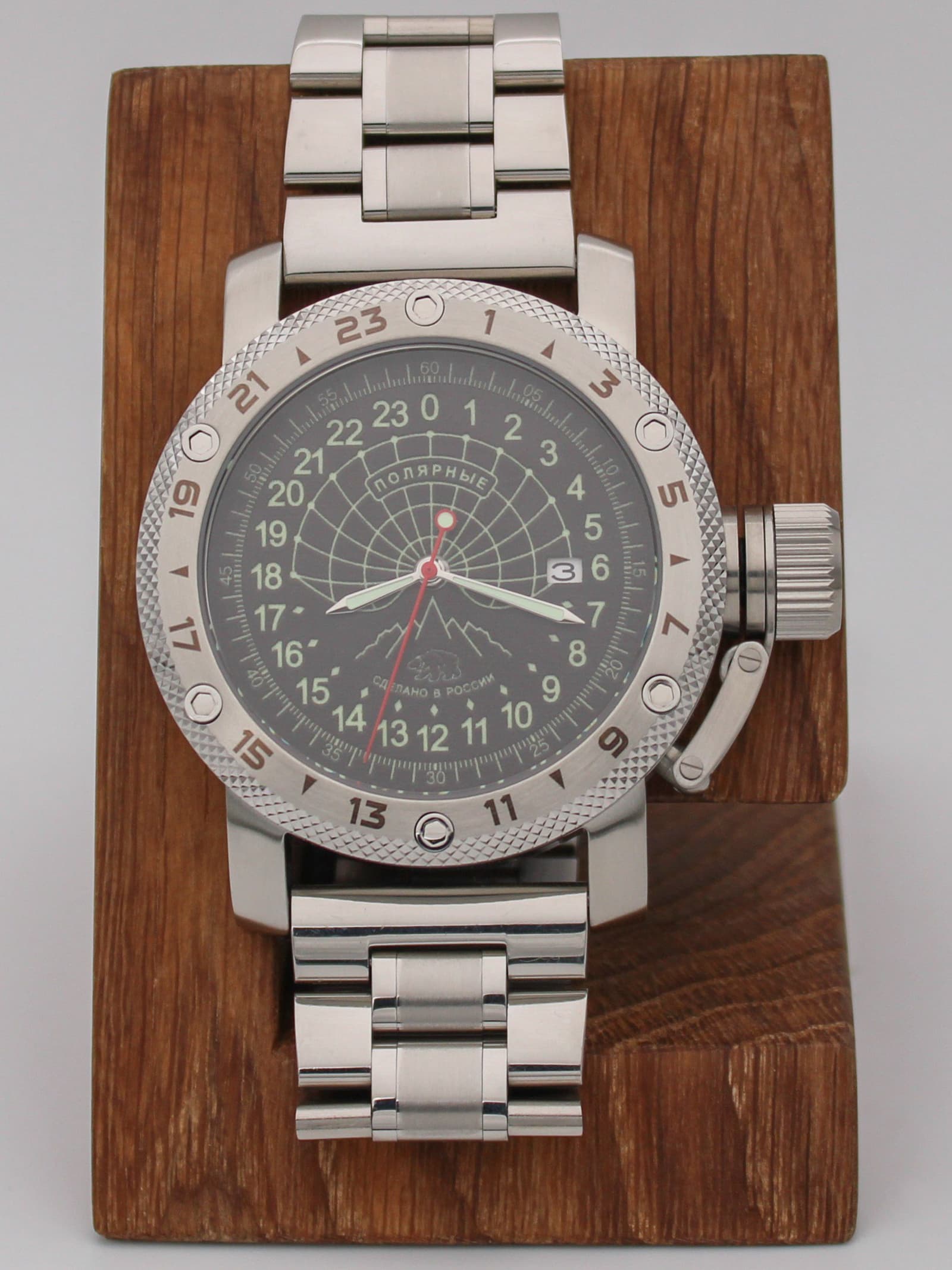 Часы Полярные механические с автоподзаводом (Seiko NH34A) 47.133.2