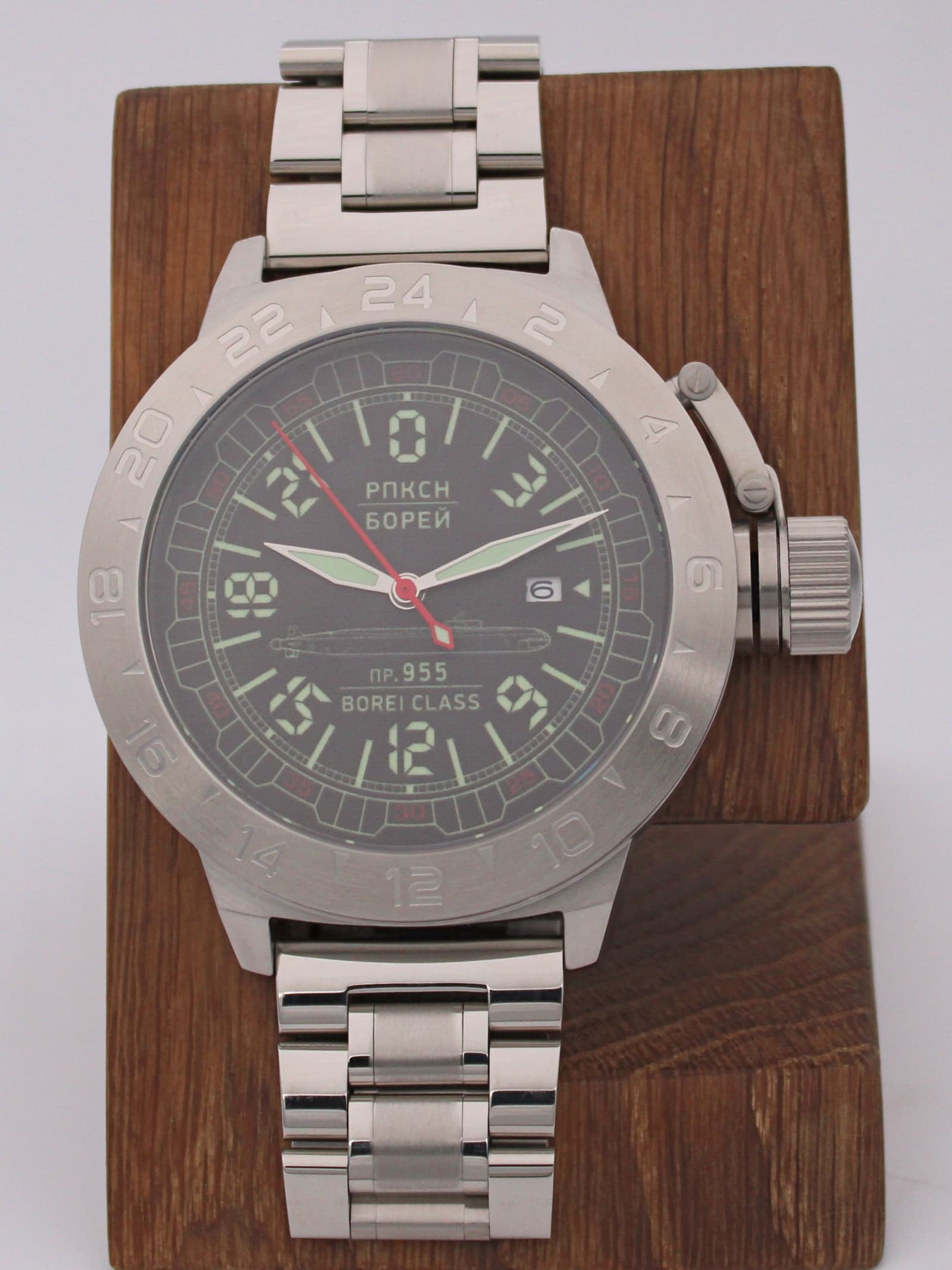 Часы РПКСН 955 Борей (Borei class) механические с автоподзаводом (Seiko NH34A) 52.191.2